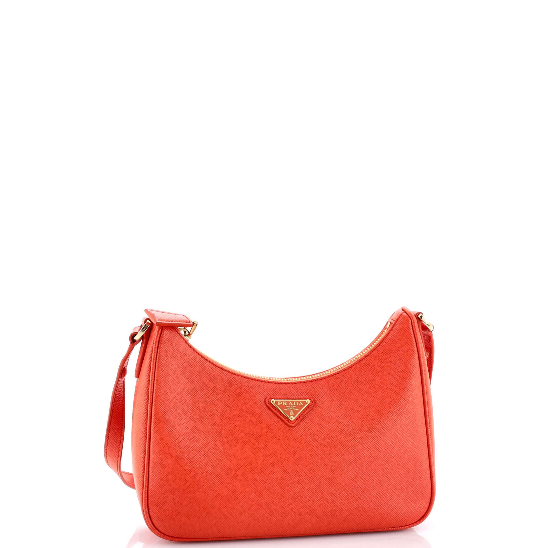 Prada Adjustable Handle Zip Hobo Size ONE SIZE - 2 Thumbnail