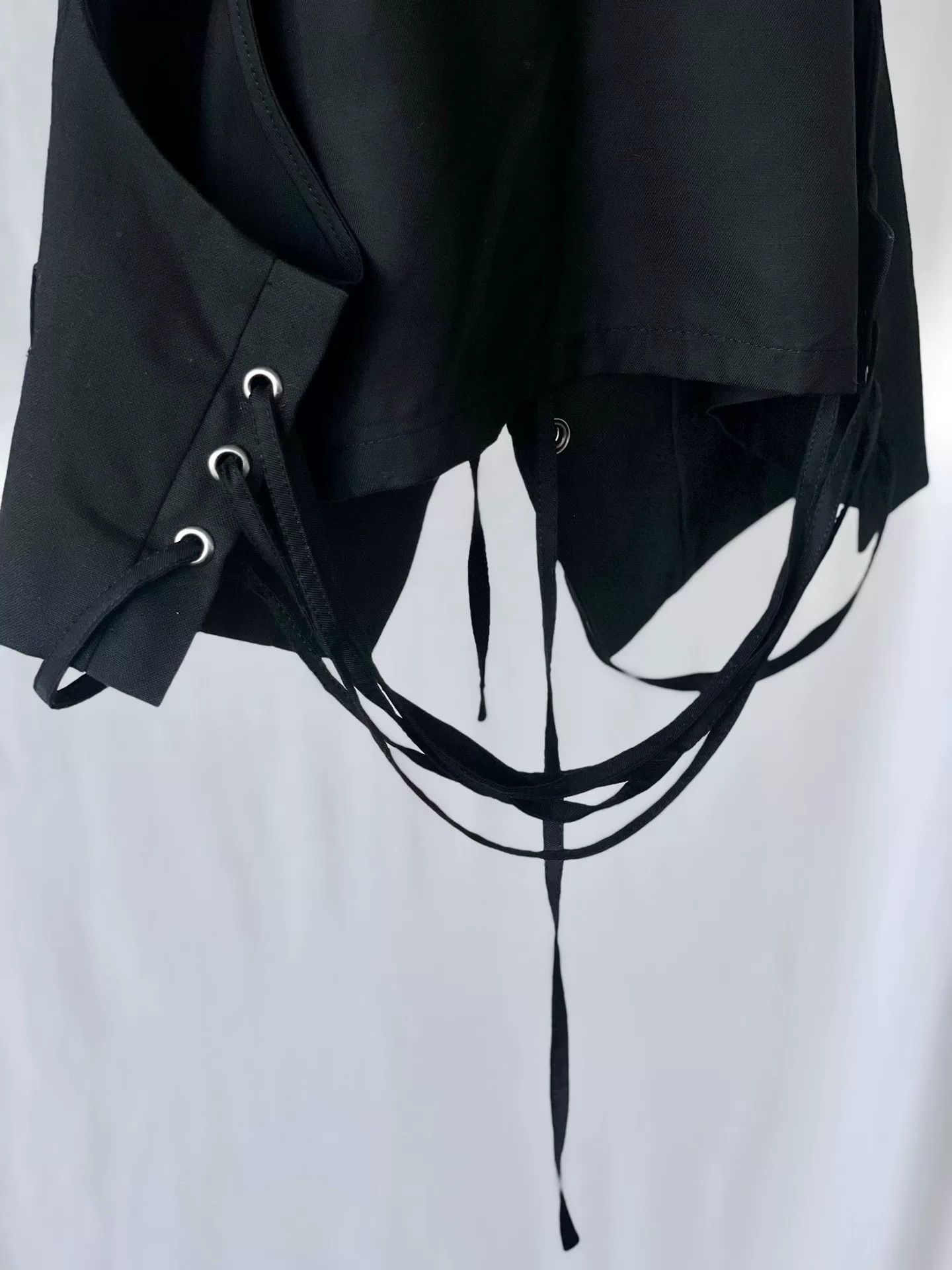 Y's Elegant Y's Slim Fit Vest with Cords Size S / US 4 / IT 40 - 8 Thumbnail