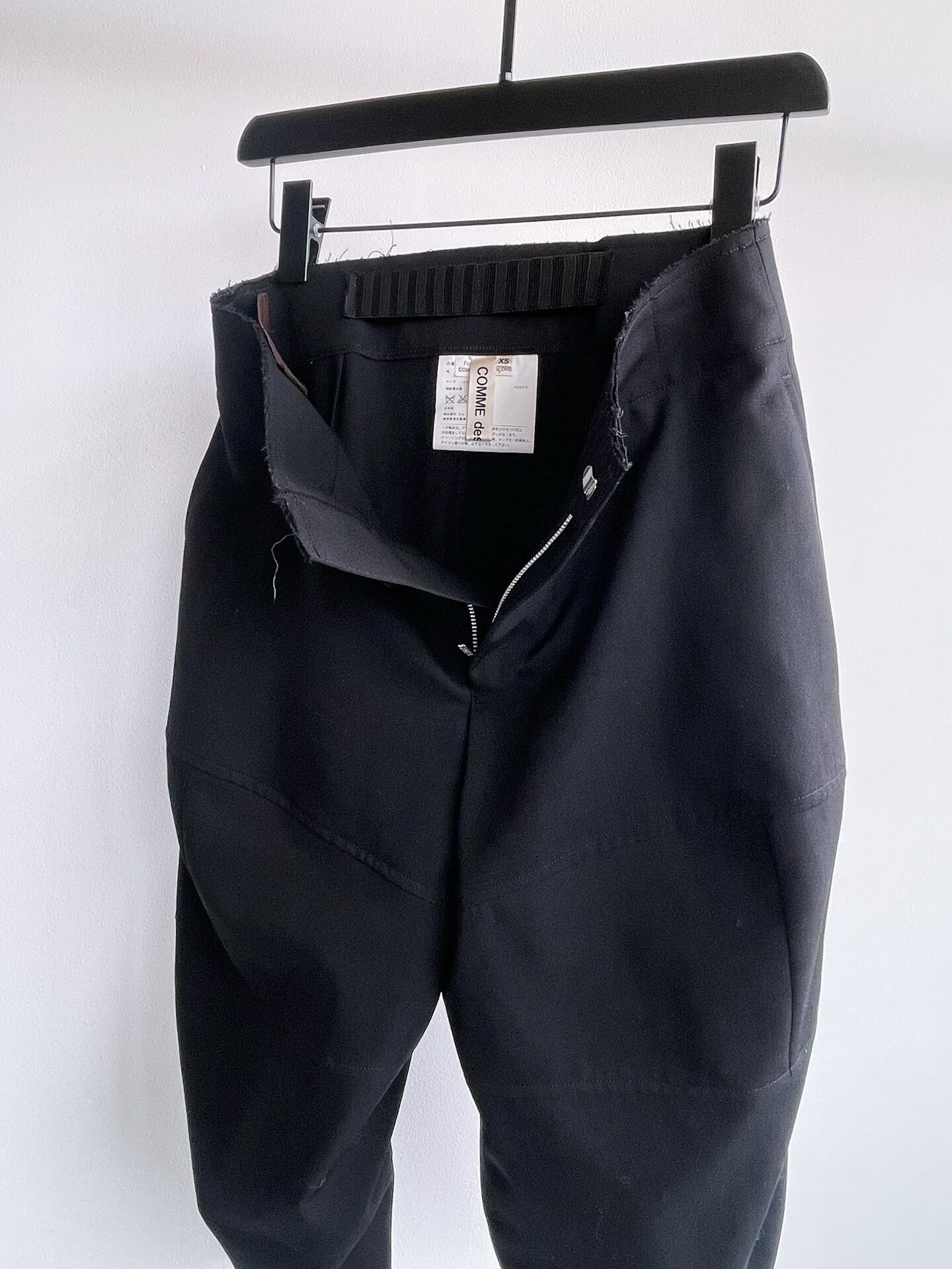 Comme des Garcons CDG Tailored Black Culotte Pants Size 28" / US 6 / IT 42 - 8 Thumbnail