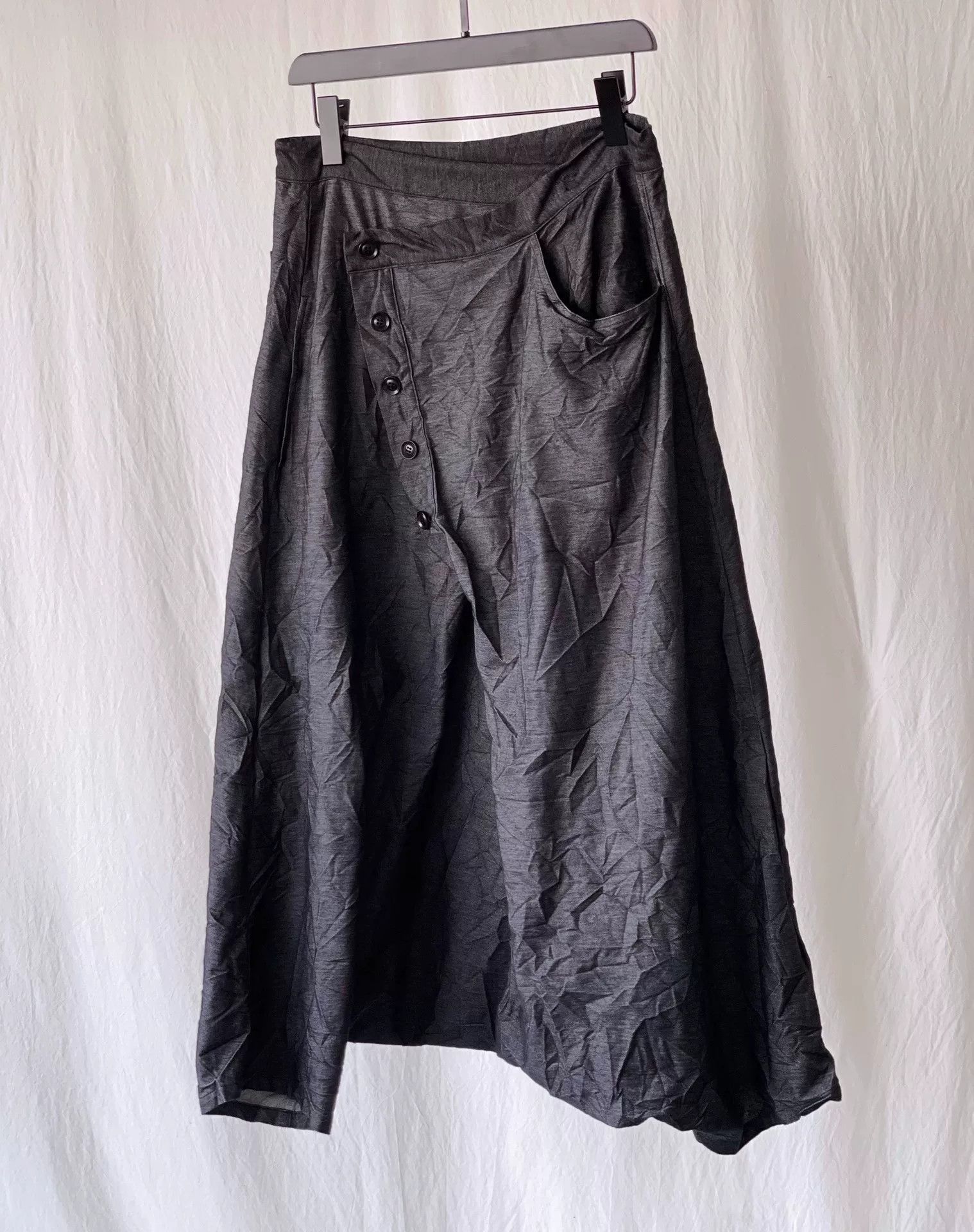 Y's Y's Yamamoto Cuffed Cropped Trousers Size 25" / US 0 / IT 36 - 4 Thumbnail