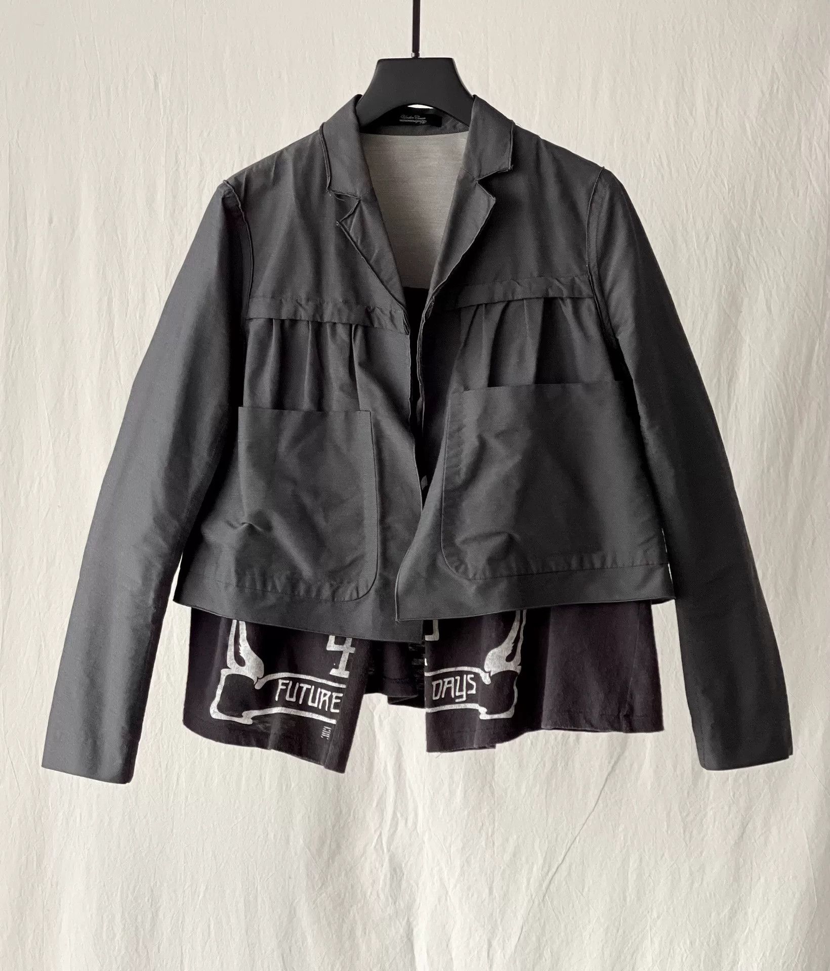 Undercover UNDERCOVER Gray Rocker Style Jacket Size S / US 4 / IT 40 - 4 Thumbnail