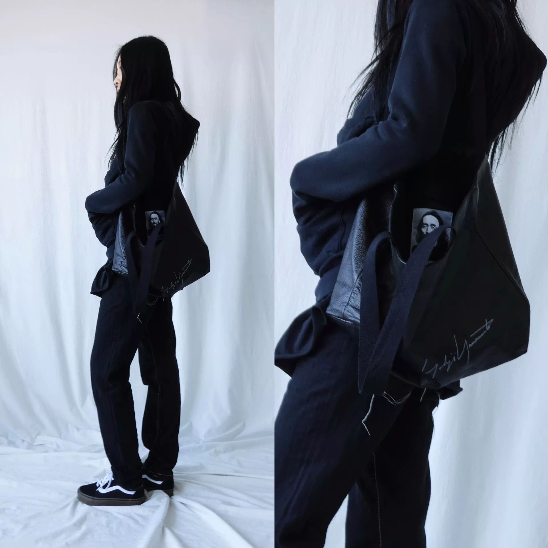 Yohji Yamamoto Yohji Yamamoto Leather Tote Bag Sale Size ONE SIZE - 4 Thumbnail