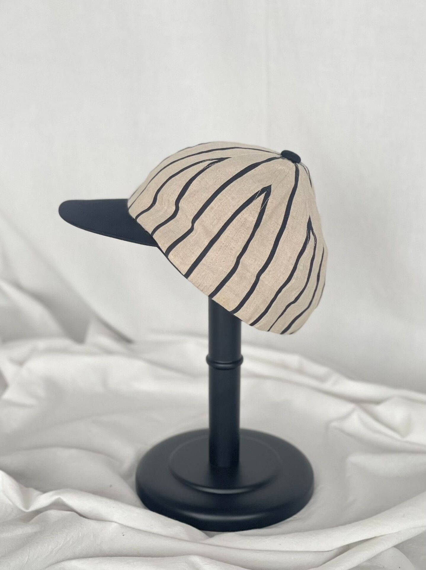 Yohji Yamamoto Yohji Yamamoto Striped Baseball Cap Size ONE SIZE - 4 Thumbnail