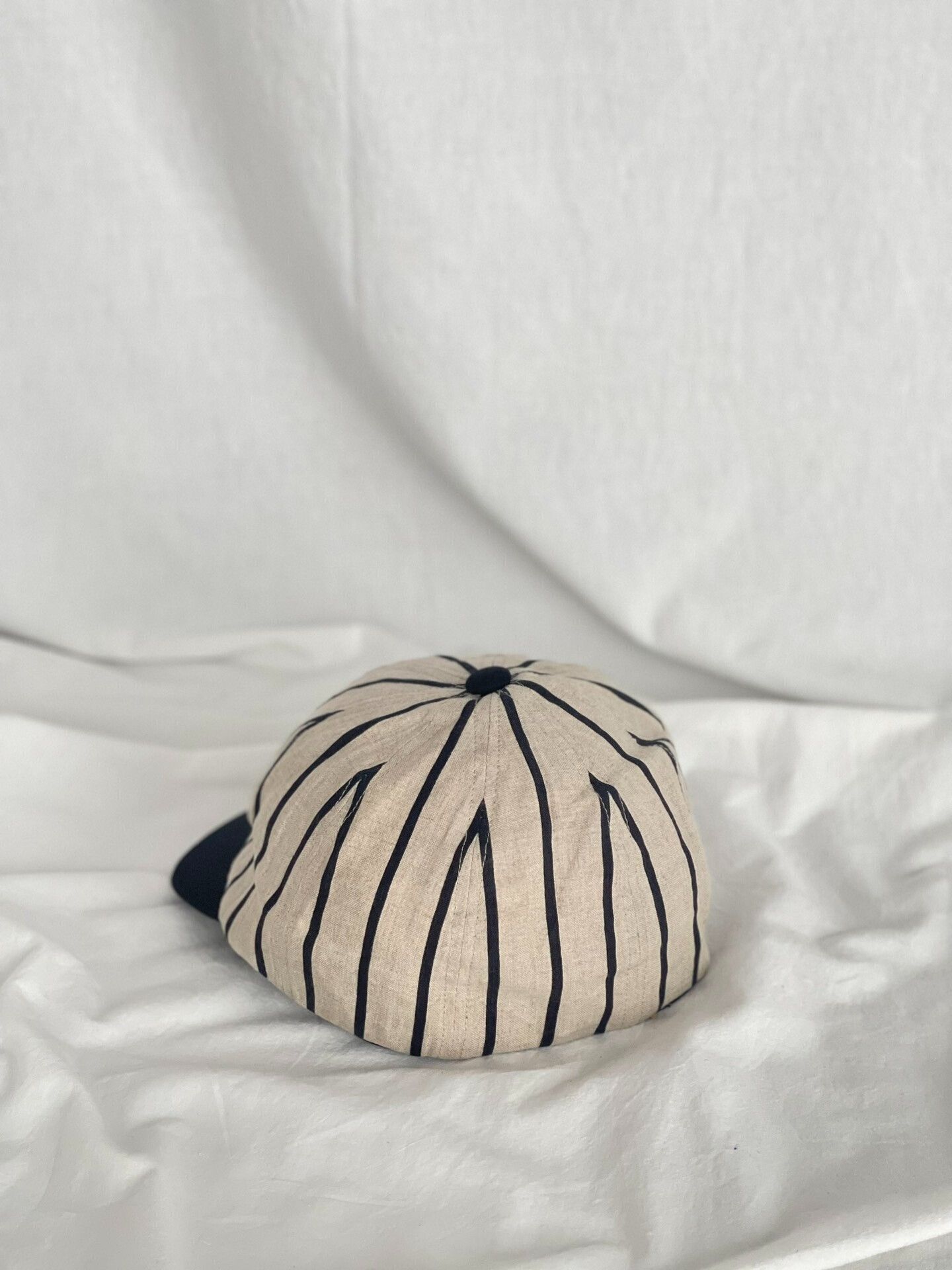 Yohji Yamamoto Yohji Yamamoto Striped Baseball Cap Size ONE SIZE - 5 Thumbnail