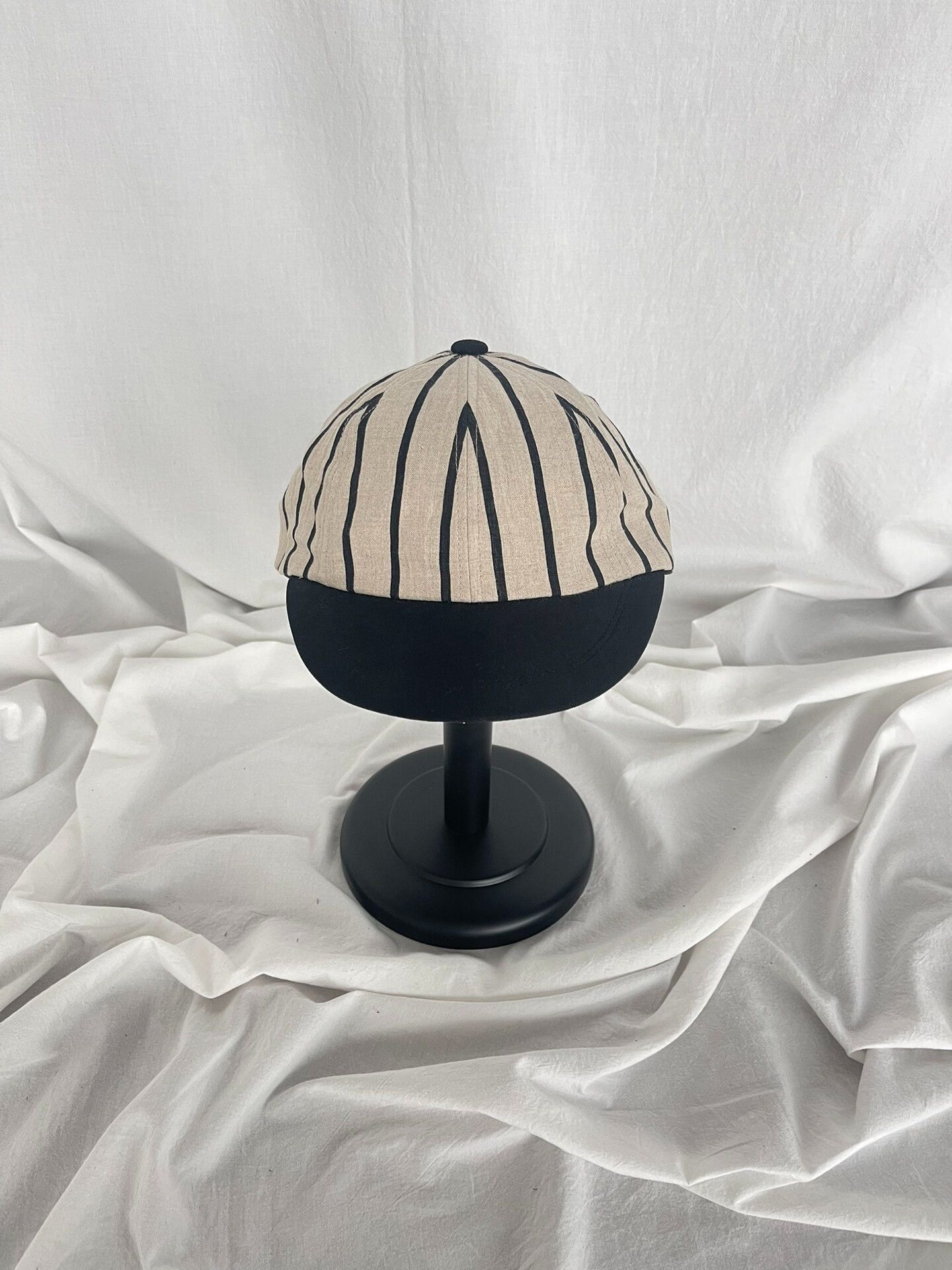 Yohji Yamamoto Yohji Yamamoto Striped Baseball Cap Size ONE SIZE - 2 Thumbnail
