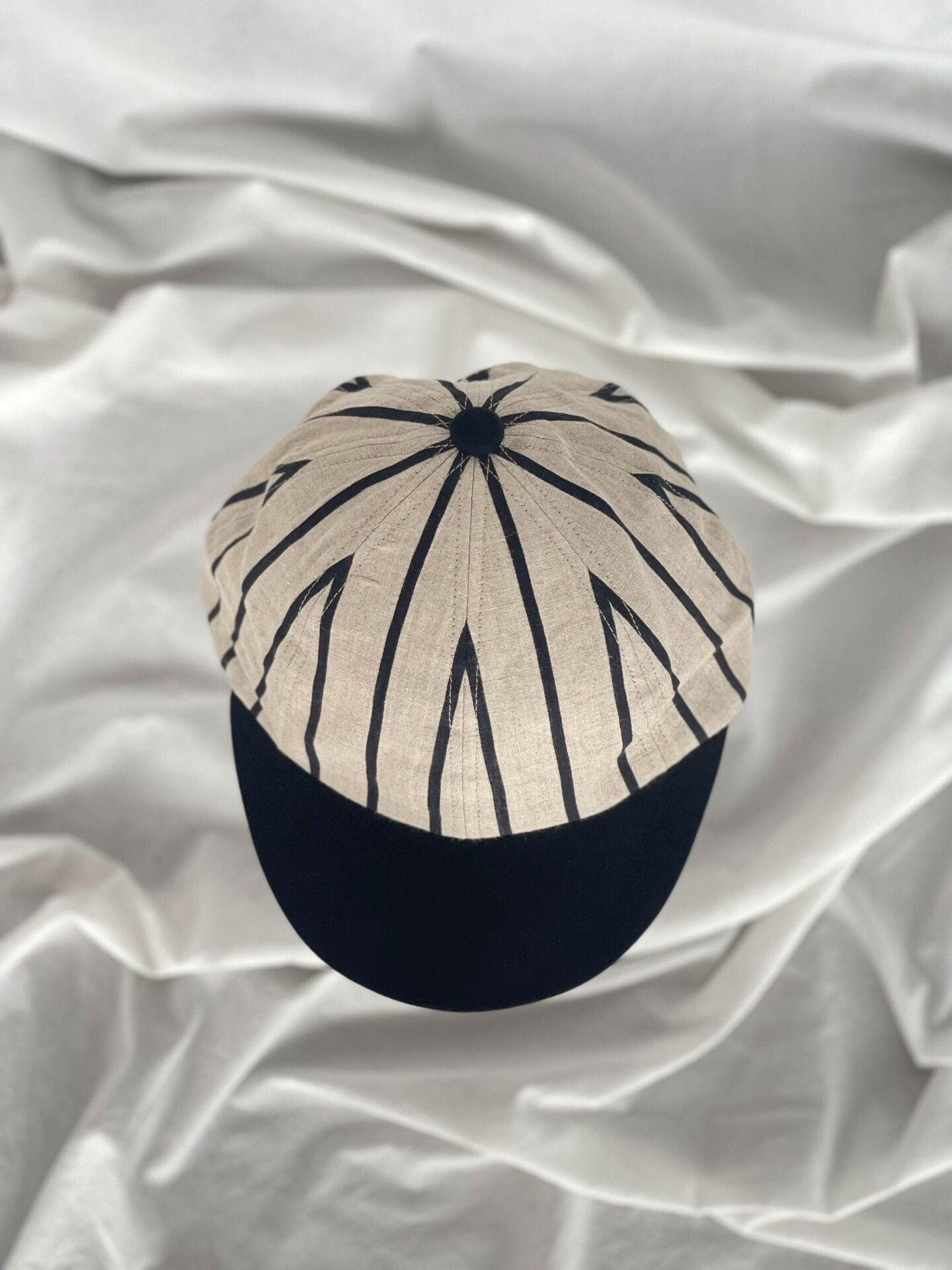 Yohji Yamamoto Yohji Yamamoto Striped Baseball Cap Size ONE SIZE - 3 Thumbnail