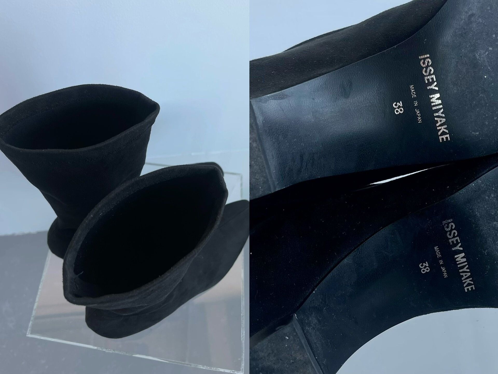 Issey Miyake Issey Miyake Suede Ankle Boots Size US 7 / IT 37 - 8 Thumbnail