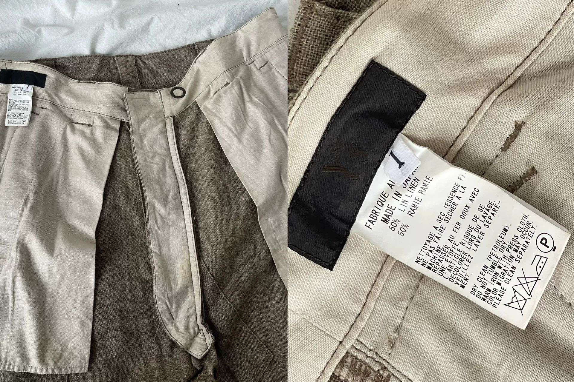 Y's Y's Yohji Yamamoto Work Pants Size US 28 / EU 44 - 9 Thumbnail