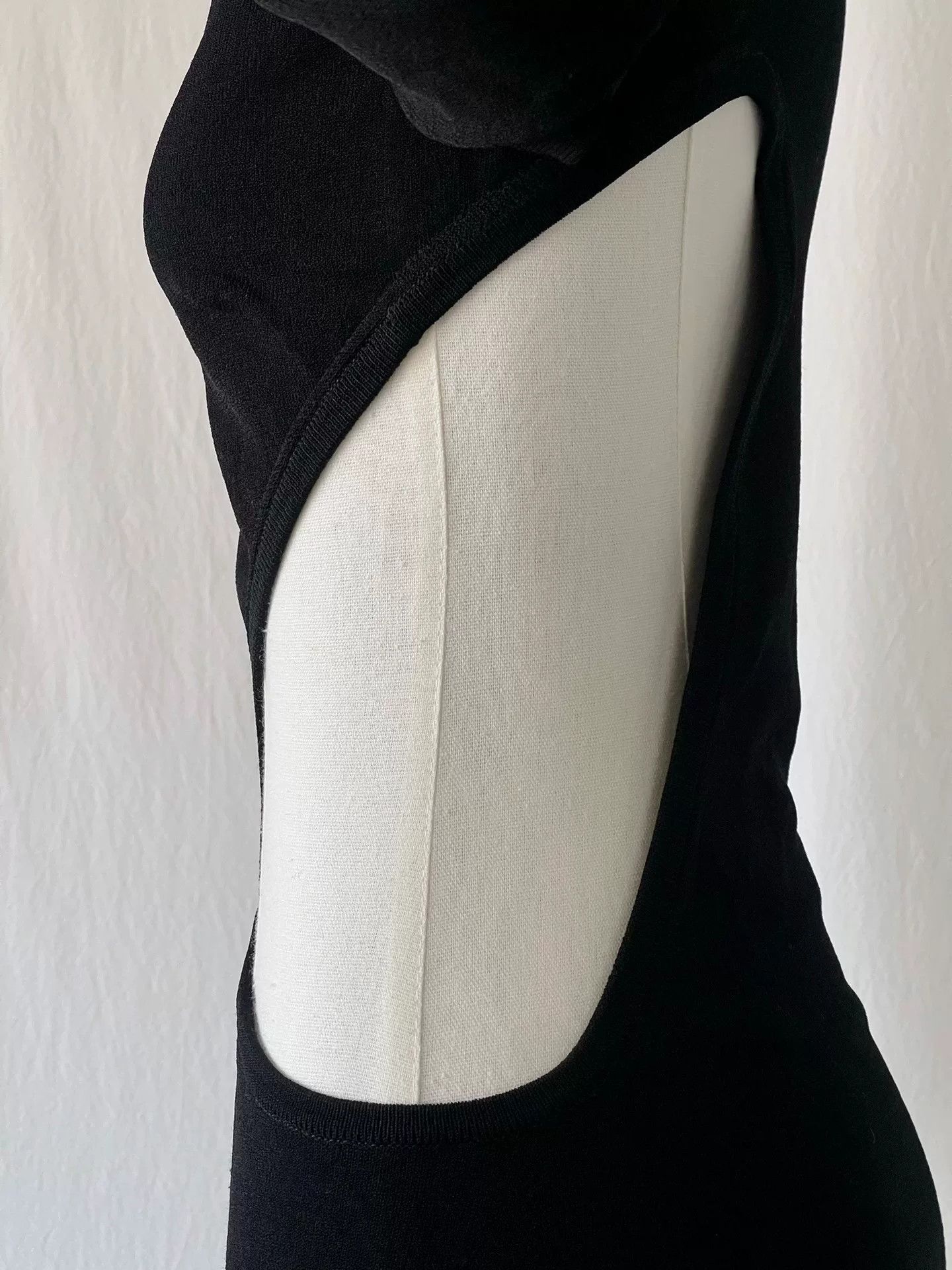 Issey Miyake Issey Miyake Black Long Sleeve Top Size M / US 6-8 / IT 42-44 - 4 Thumbnail