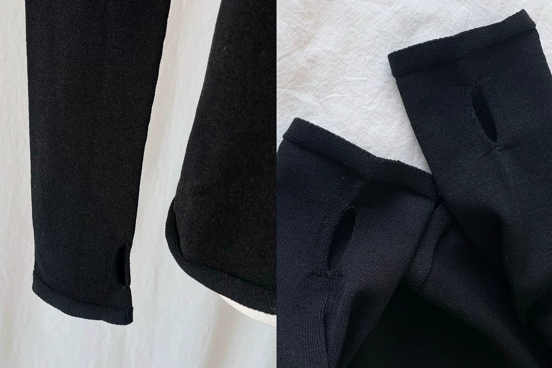 Issey Miyake Issey Miyake Black Long Sleeve Top Size M / US 6-8 / IT 42-44 - 8 Thumbnail