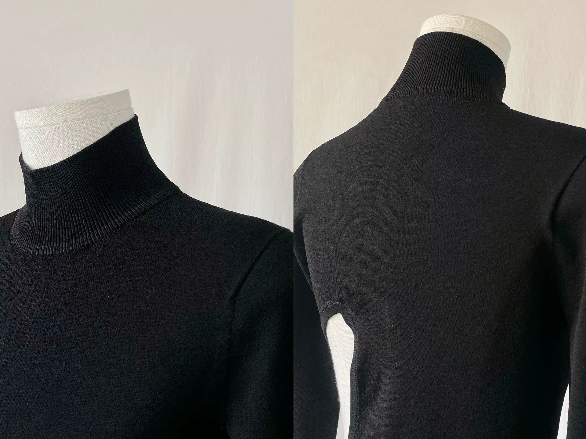 Issey Miyake Issey Miyake Black Long Sleeve Top Size M / US 6-8 / IT 42-44 - 6 Thumbnail