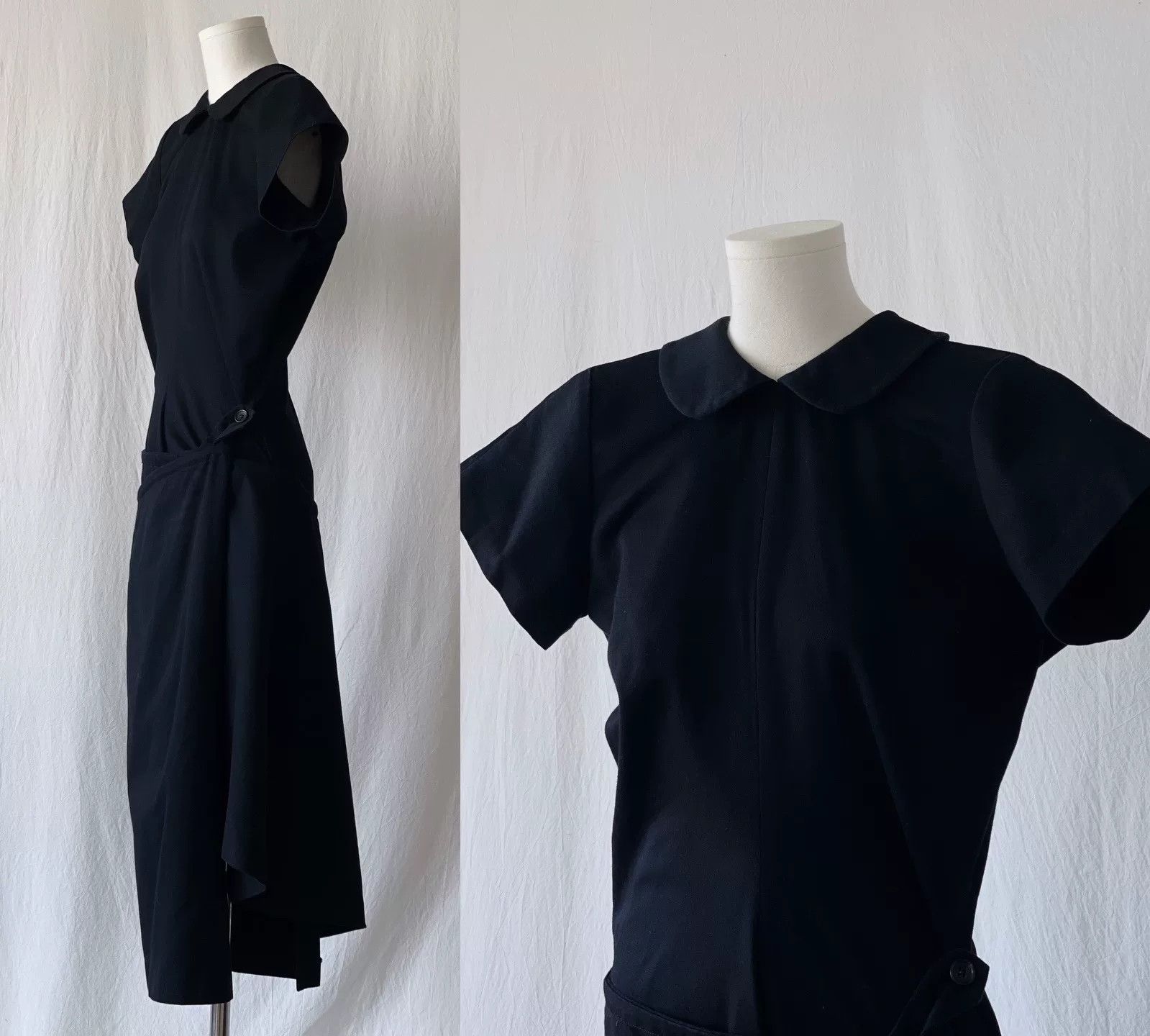 Comme des Garcons Comme des Garçons 90s Black Dress Size M / US 6-8 / IT 42-44 - 5 Thumbnail