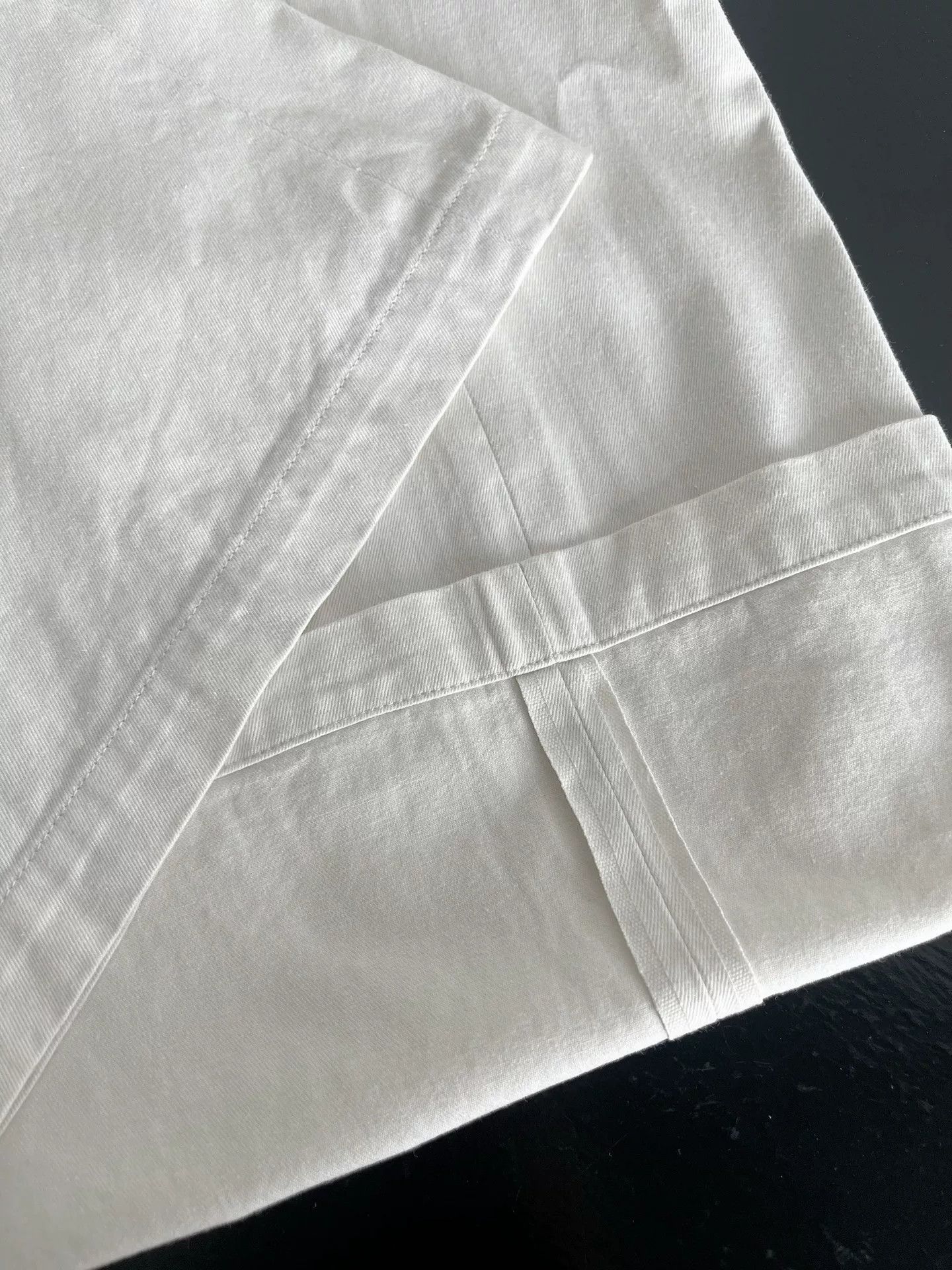 YAECA White Wide-Leg Chino Pants Size US 28 / EU 44 - 8 Thumbnail