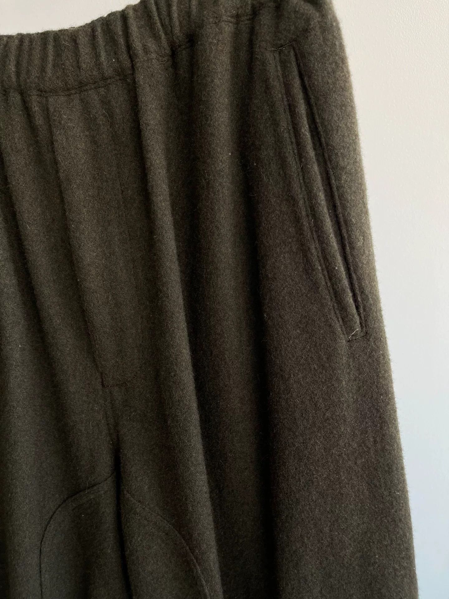 Comme des Garcons Black Military Style Wool Tapered Pants Size US 26 / EU 42 - 4 Thumbnail