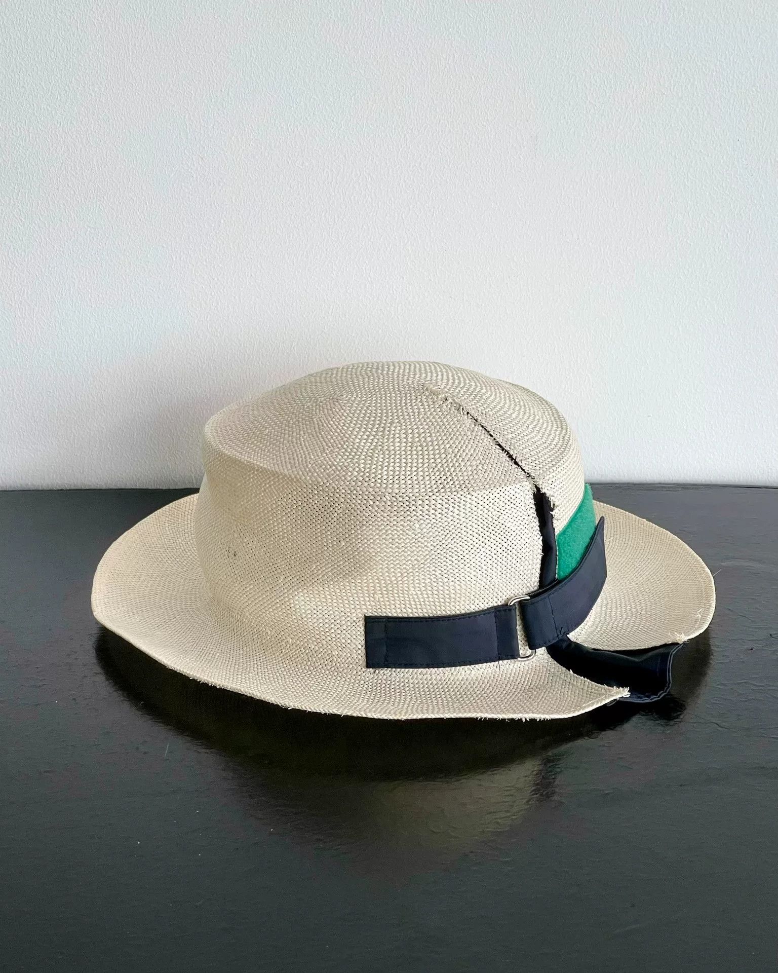 KIJIMA TAKAYUKI KIJIMA TAKAYUKI Vintage Woven Hat Size ONE SIZE - 3 Thumbnail