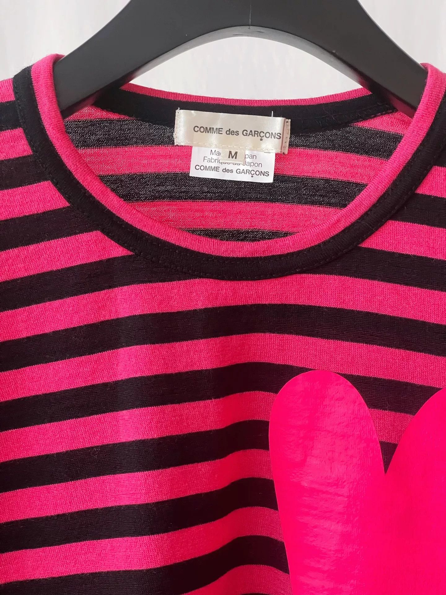 Comme des Garcons CDG Comme des Garçons Heart Knit Sweater Size M / US 6-8 / IT 42-44 - 3 Thumbnail