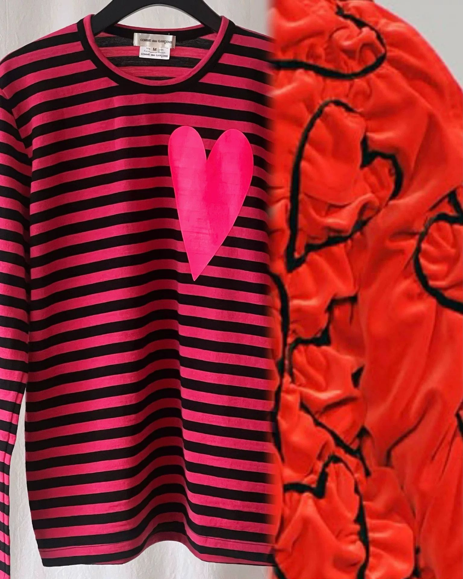 Comme des Garcons CDG Comme des Garçons Heart Knit Sweater Size M / US 6-8 / IT 42-44 - 9 Thumbnail