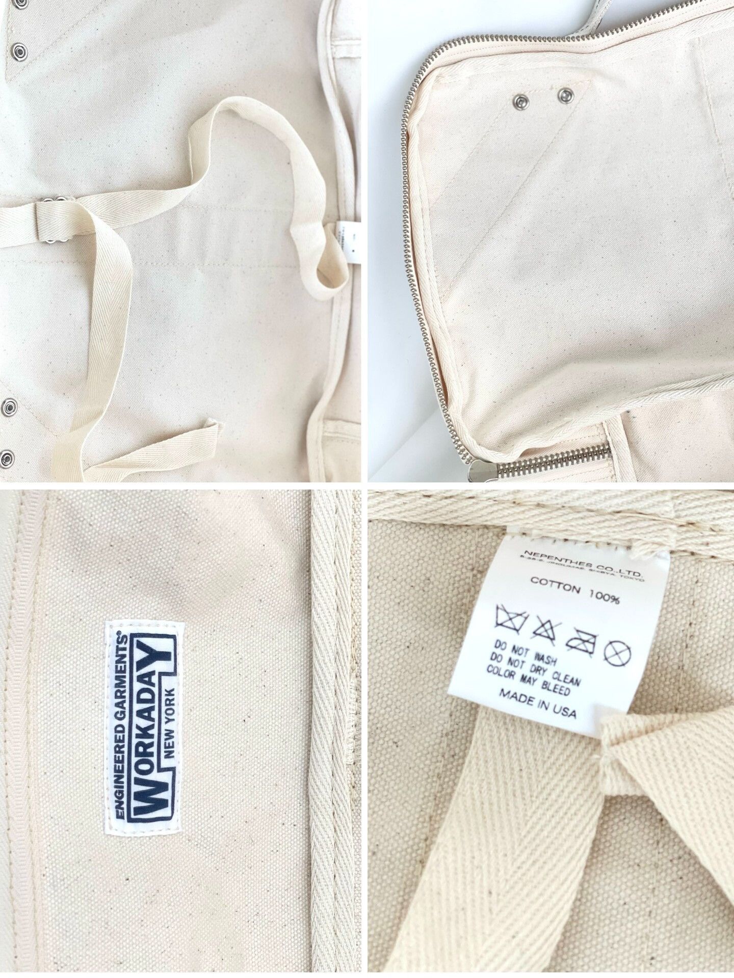 Engineered Garments Engineered Garments Canvas Travel Bag Size ONE SIZE - 8 Thumbnail