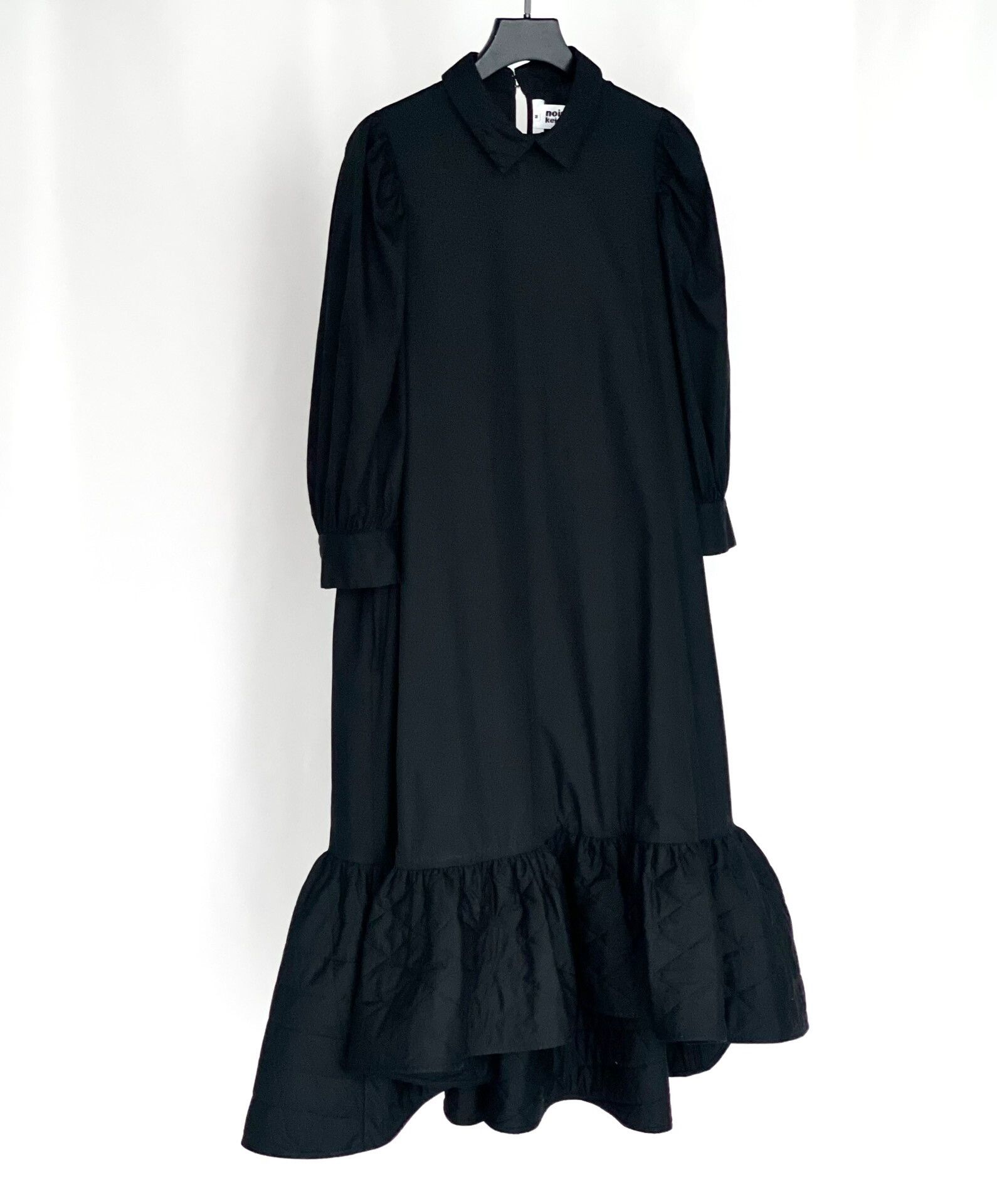 RIPVANWINKLE Quilted Black Puff Hem Dress Size M / US 6-8 / IT 42-44 - 8 Thumbnail