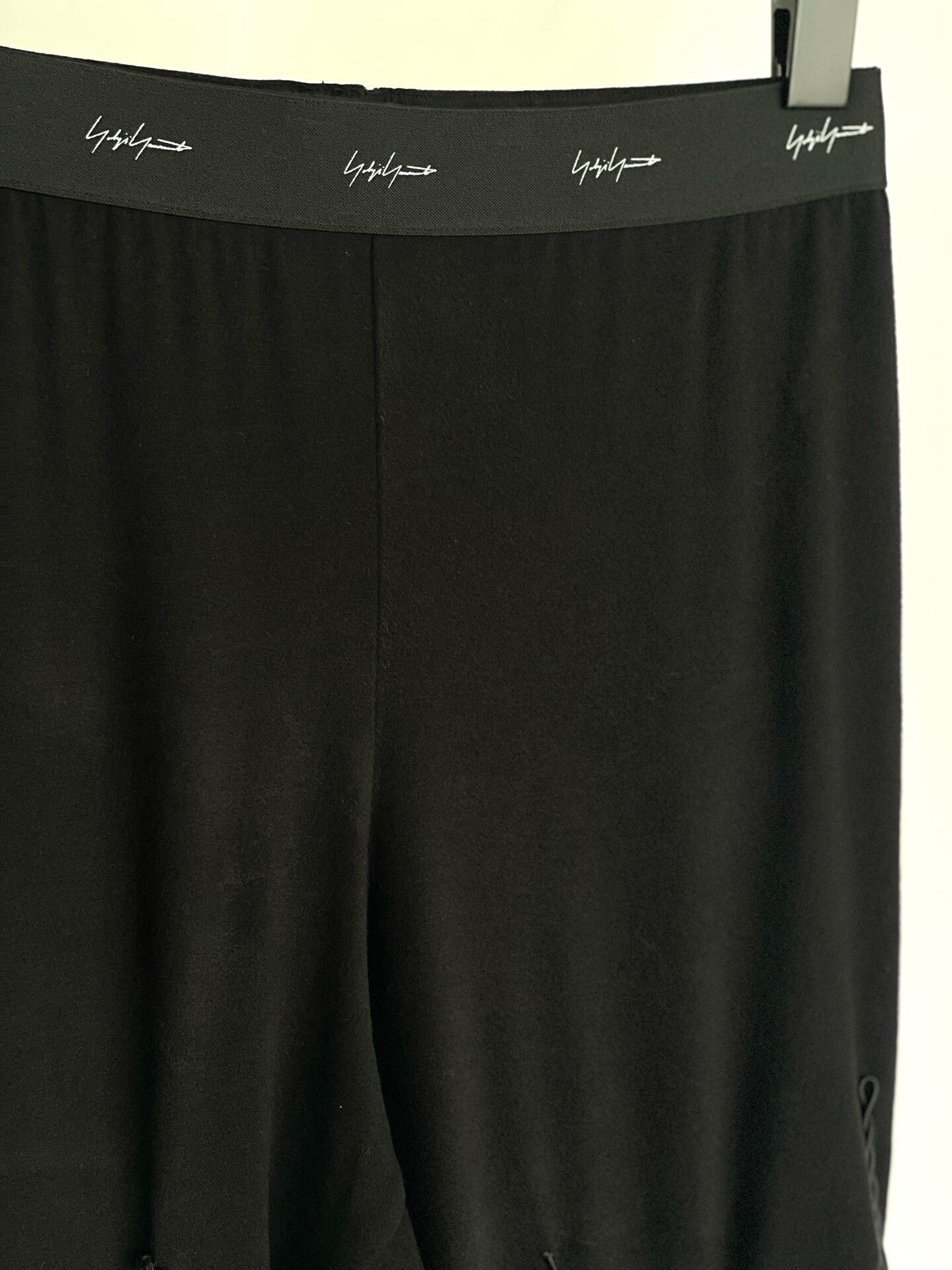 Yohji Yamamoto Yohji Yamamoto Black Cutout Leggings Size 23" - 6 Thumbnail