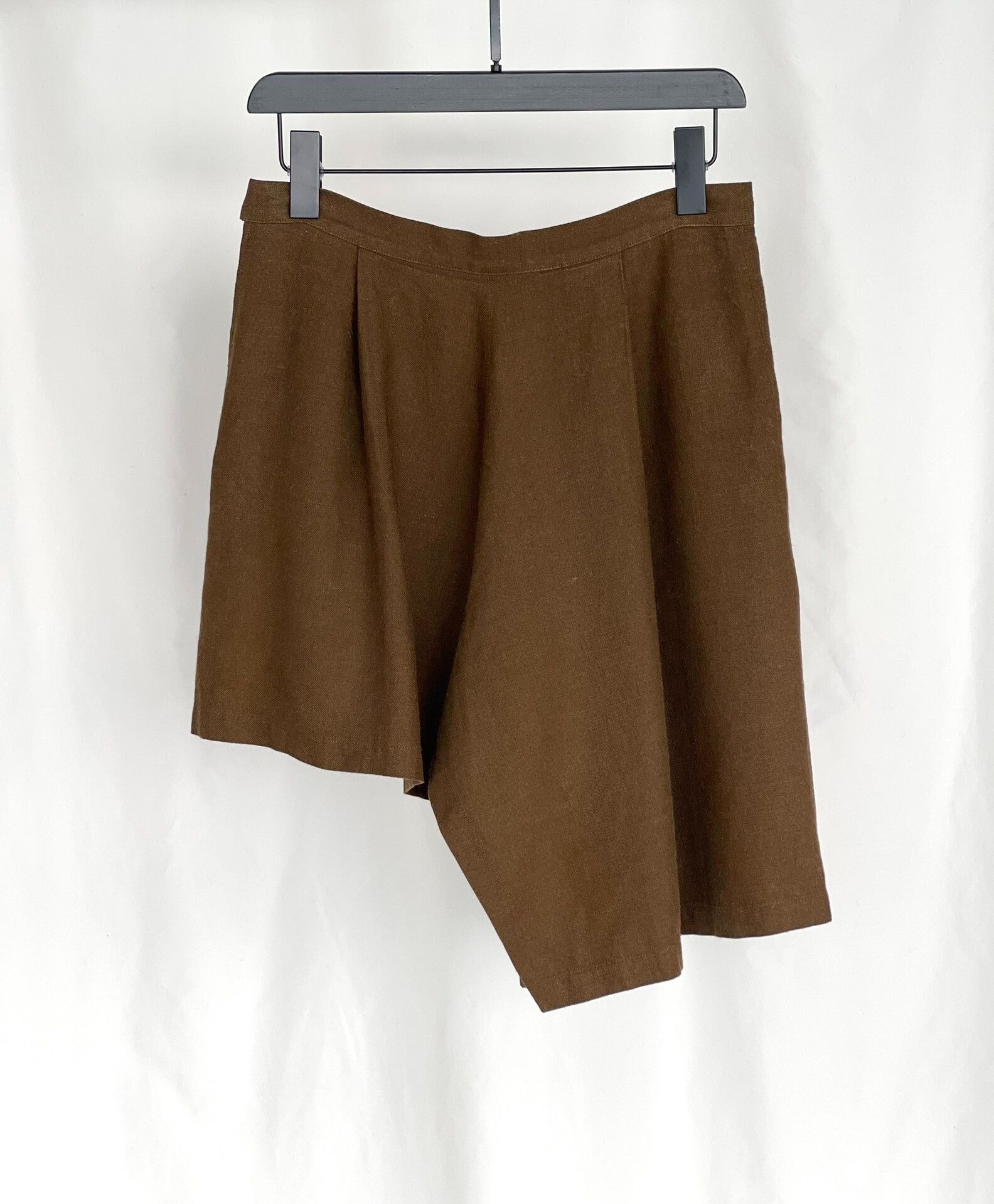 Yohji Yamamoto Asymmetric Layered Shorts Skirt Size 24" / US 00 / IT 34 - 6 Thumbnail