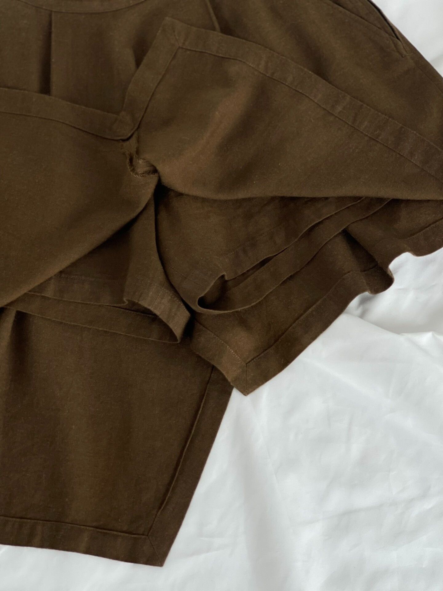 Yohji Yamamoto Asymmetric Layered Shorts Skirt Size 24" / US 00 / IT 34 - 8 Thumbnail