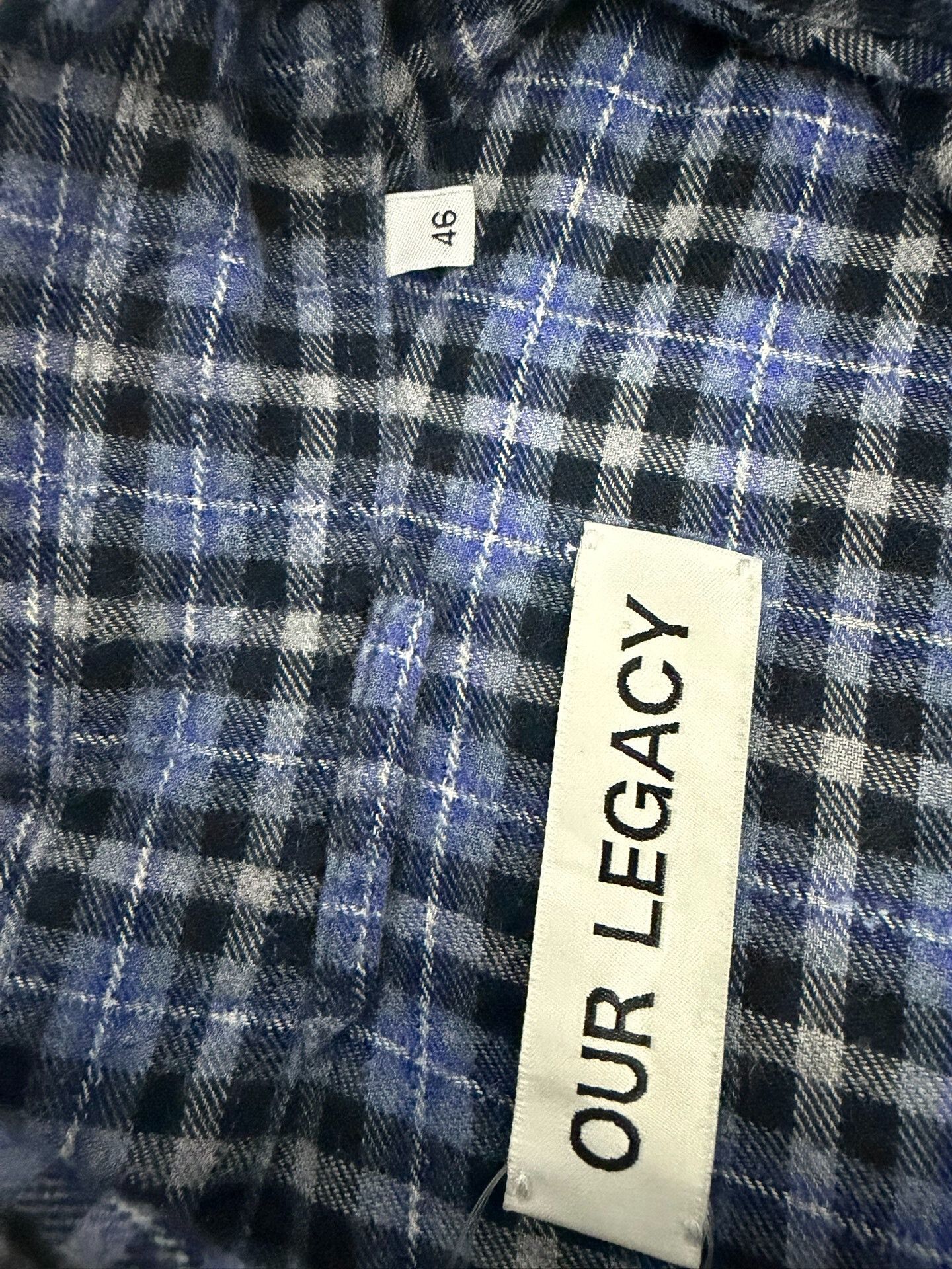 Our Legacy Our Legacy Flannel Shirt for Sale Size US S / EU 44-46 / 1 - 7 Thumbnail