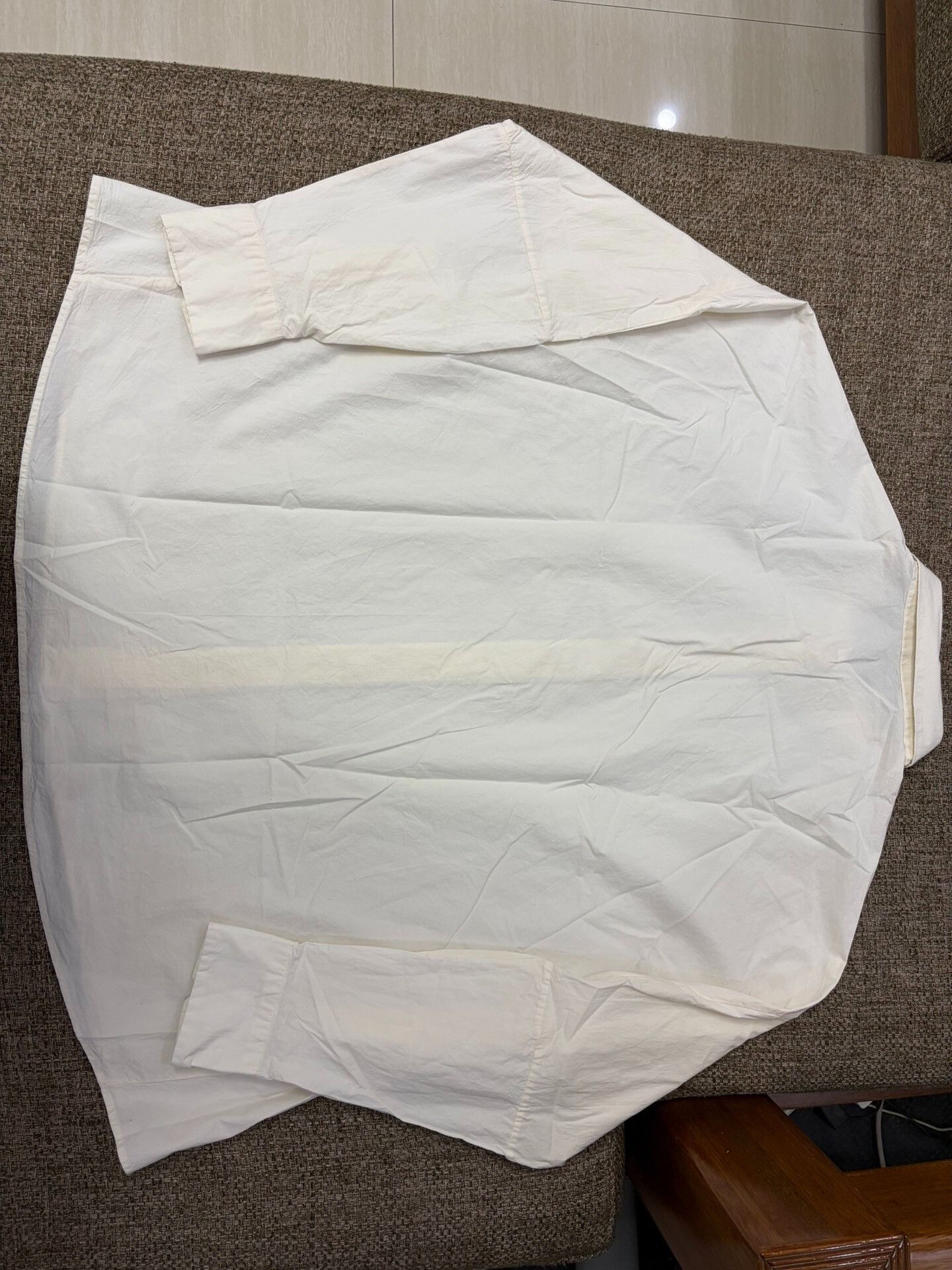 Casey Casey Casey Casey Waga Wrinkled Cotton Shirt Size US S / EU 44-46 / 1 - 2 Thumbnail