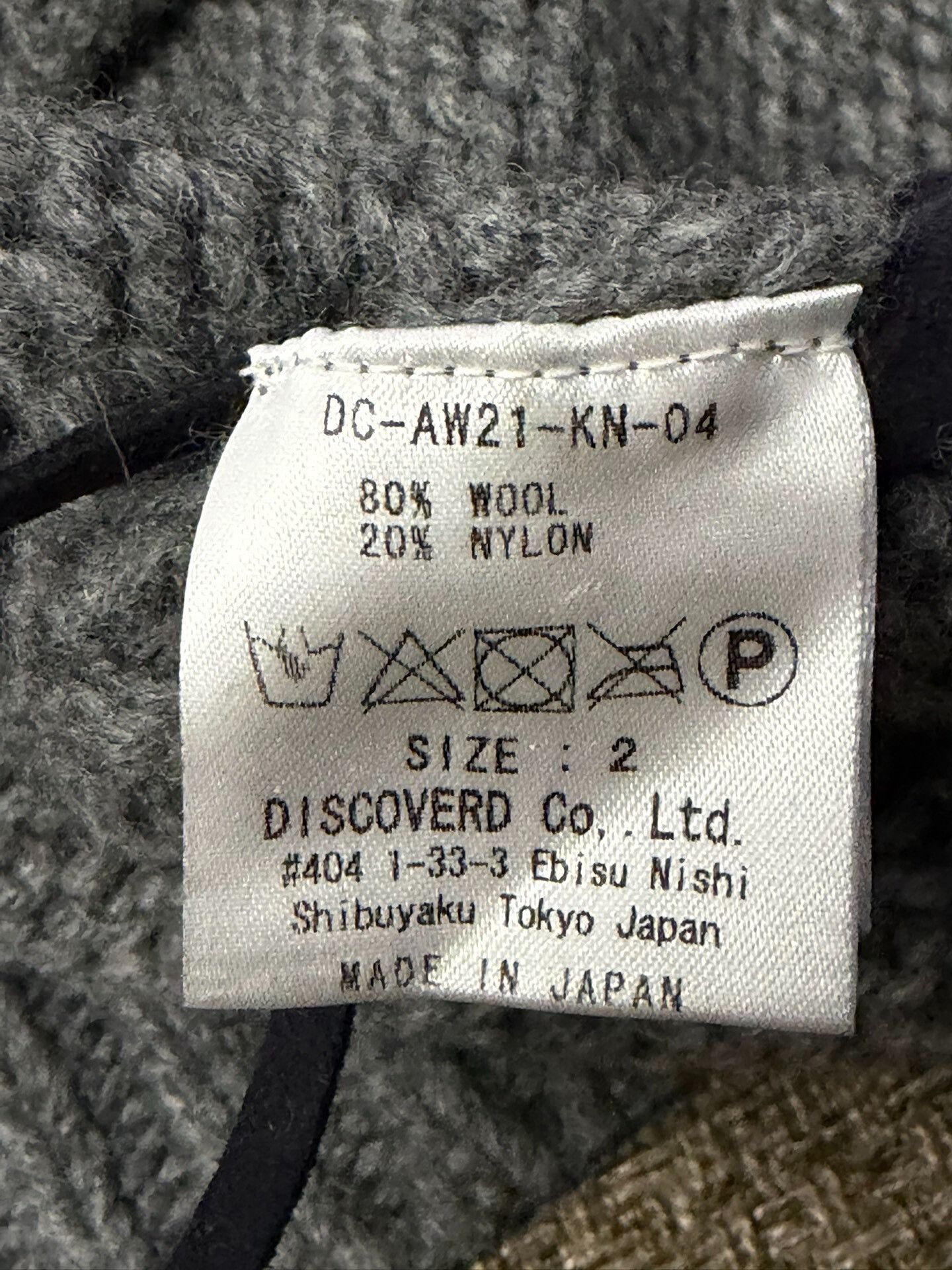 DISCOVERED Discovered Knit Sweater with Contrast Stitching Size US M / EU 48-50 / 2 - 6 Thumbnail