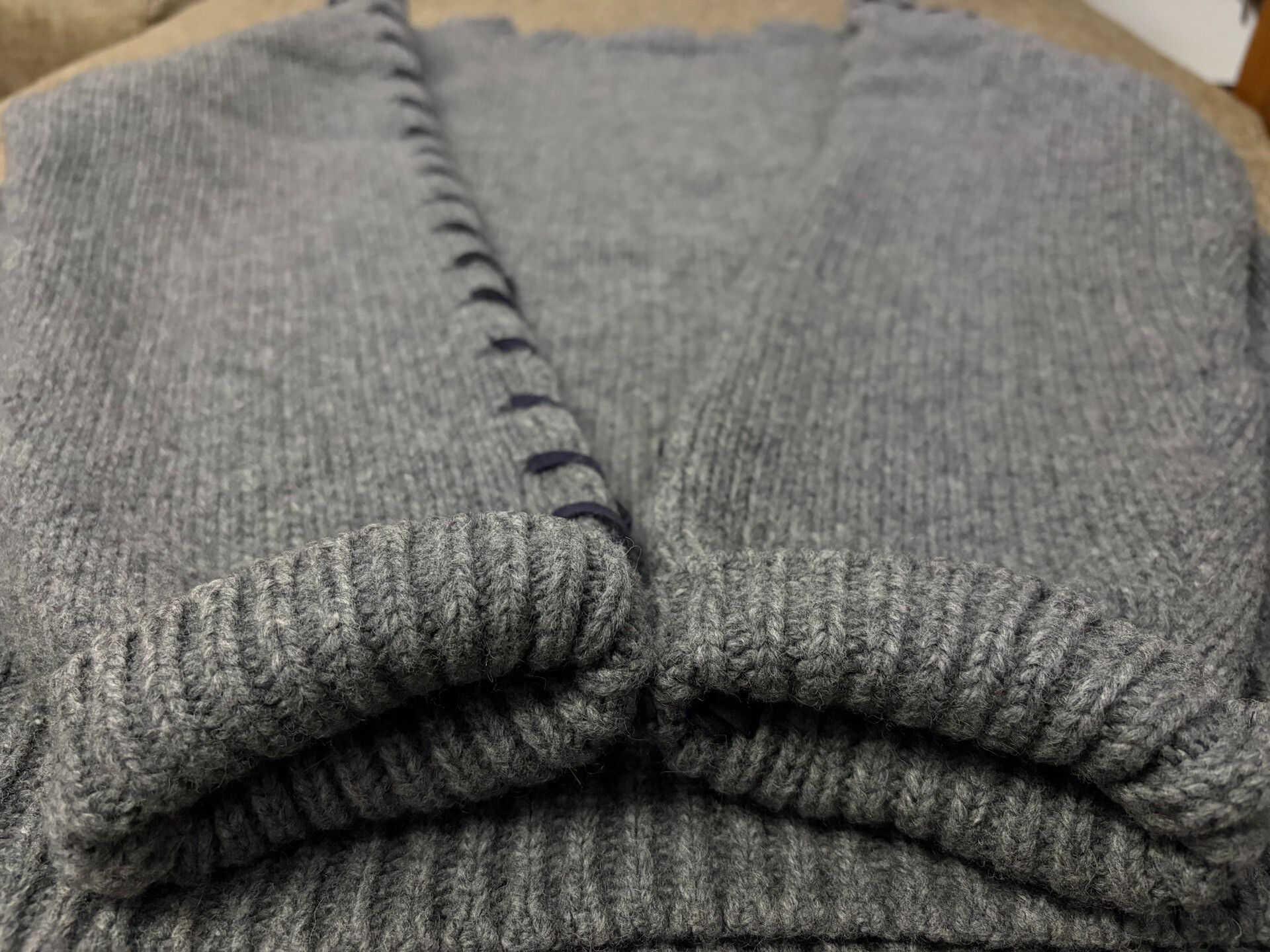 DISCOVERED Discovered Knit Sweater with Contrast Stitching Size US M / EU 48-50 / 2 - 4 Thumbnail