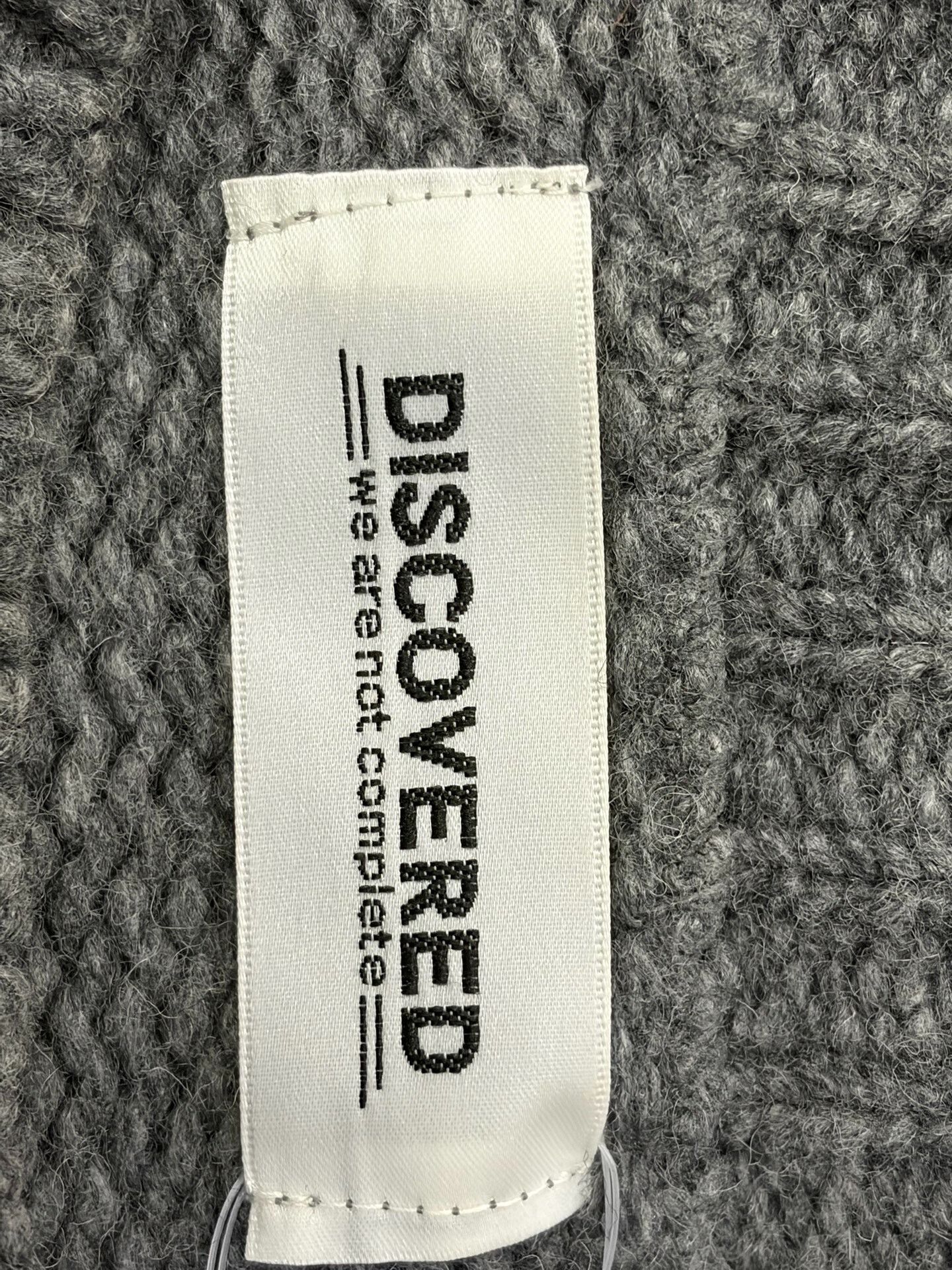 DISCOVERED Discovered Knit Sweater with Contrast Stitching Size US M / EU 48-50 / 2 - 7 Thumbnail