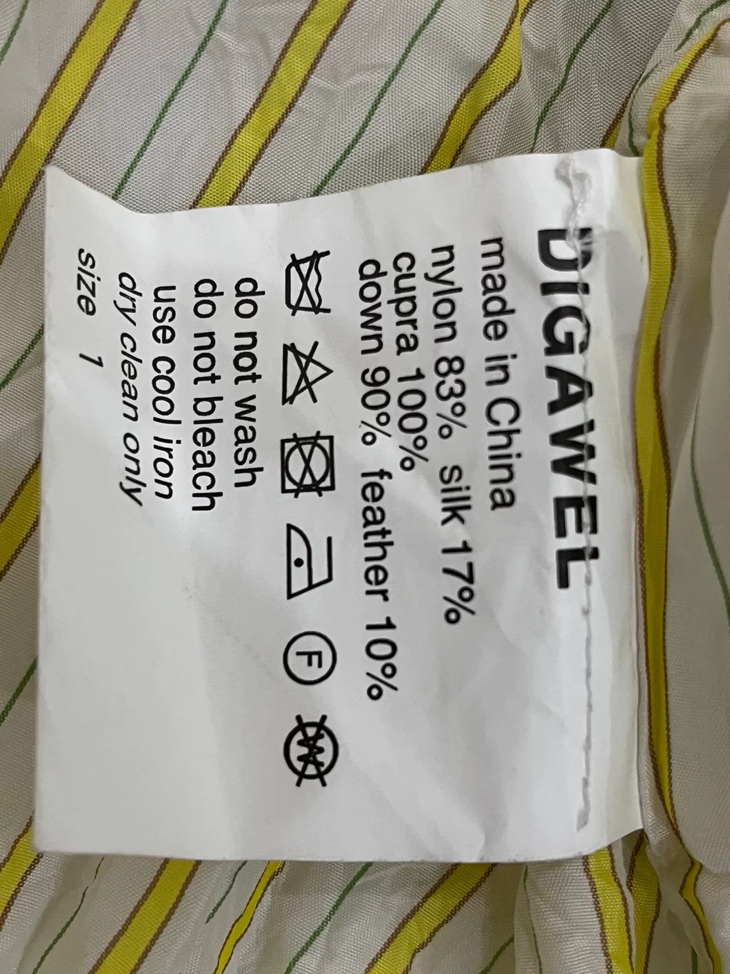 F/CE F/CE X DIGAWEL Puffer Jacket Size US S / EU 44-46 / 1 - 6 Thumbnail
