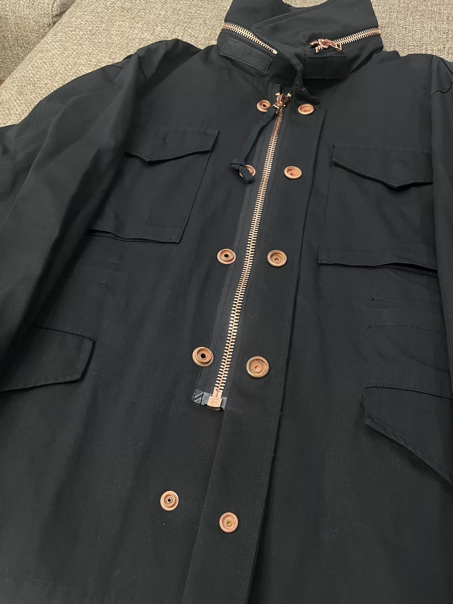 N.Hoolywood N.hoolywood M65 Black Jacket Size US M / EU 48-50 / 2 - 6 Thumbnail