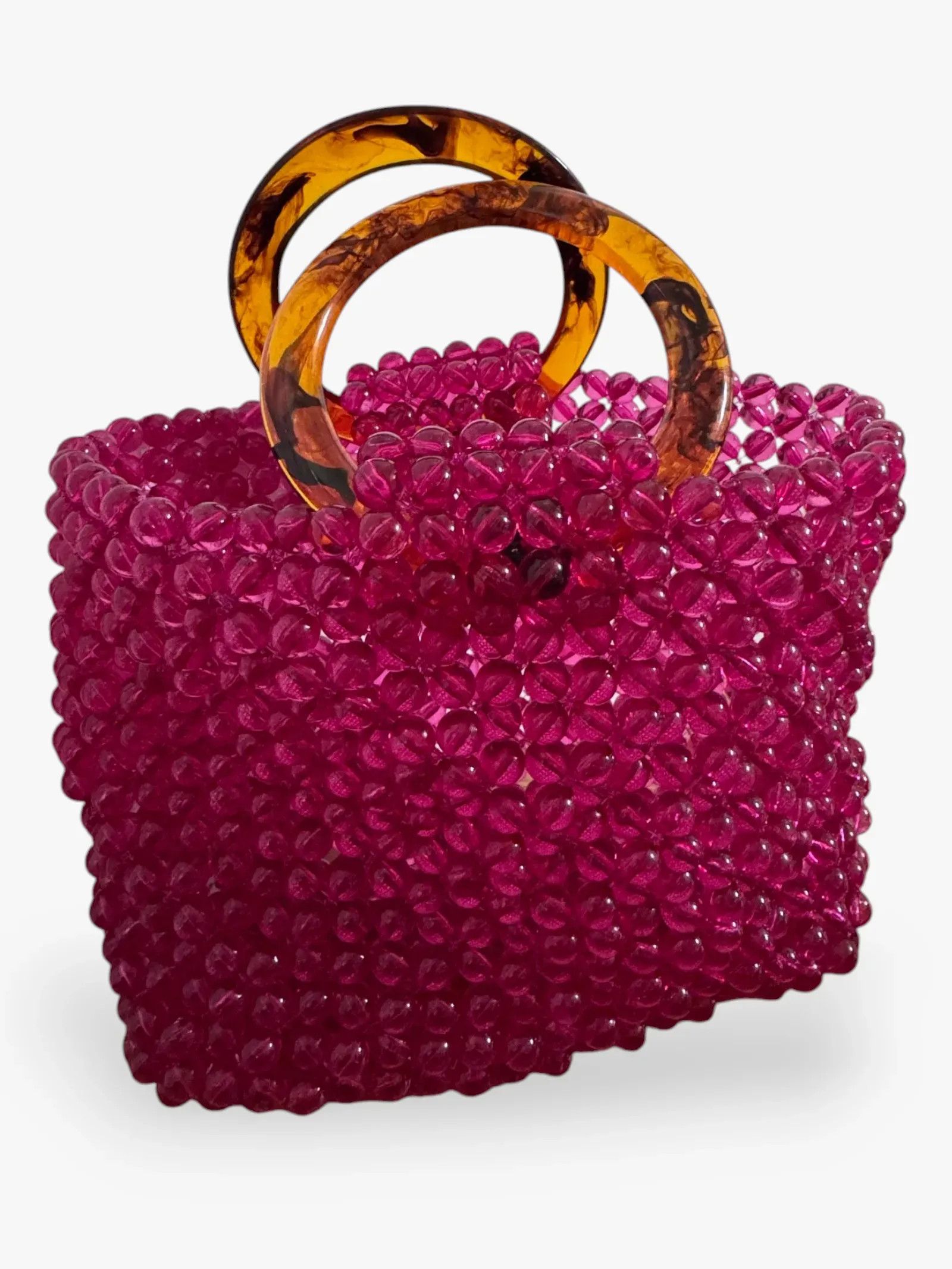 & Other Stories & Other Stories Circle Handle Beaded Bag Bucket Bag Size ONE SIZE - 2 Thumbnail