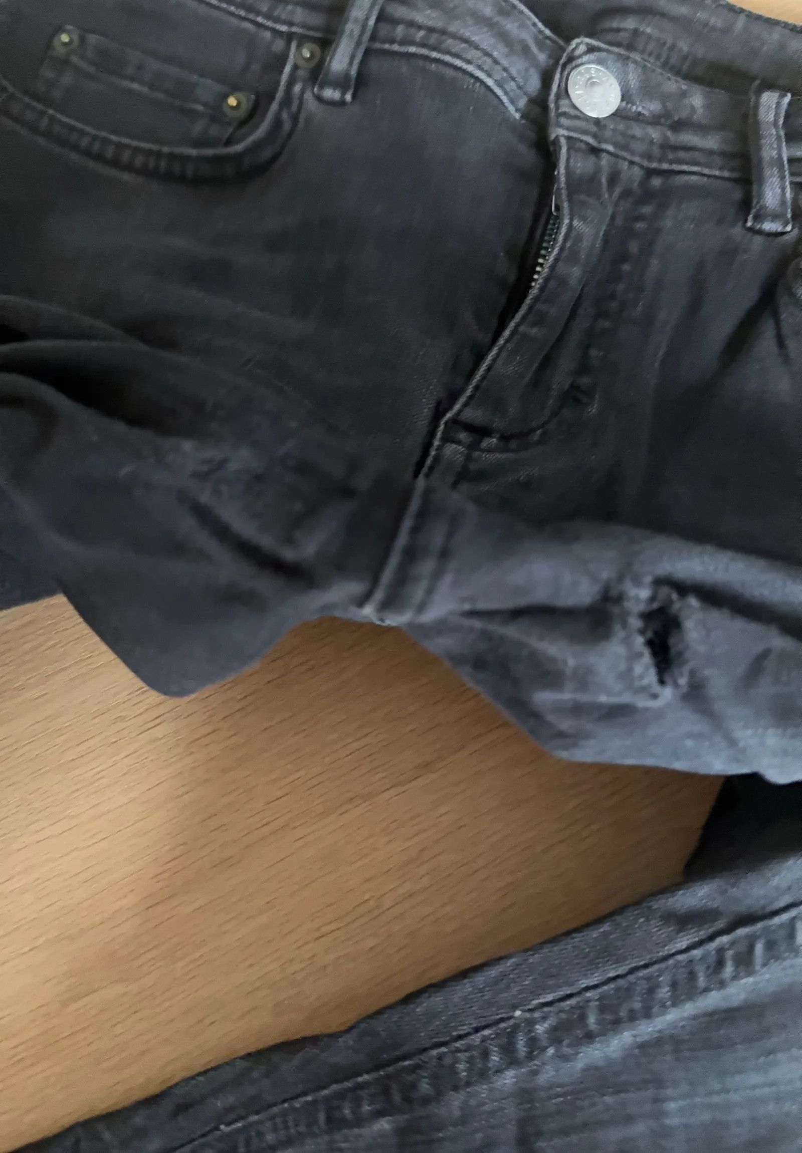 Acne Studios Acne Studios Climb Used Blk Jeans Size 27" / US 4 / IT 40 - 6 Thumbnail