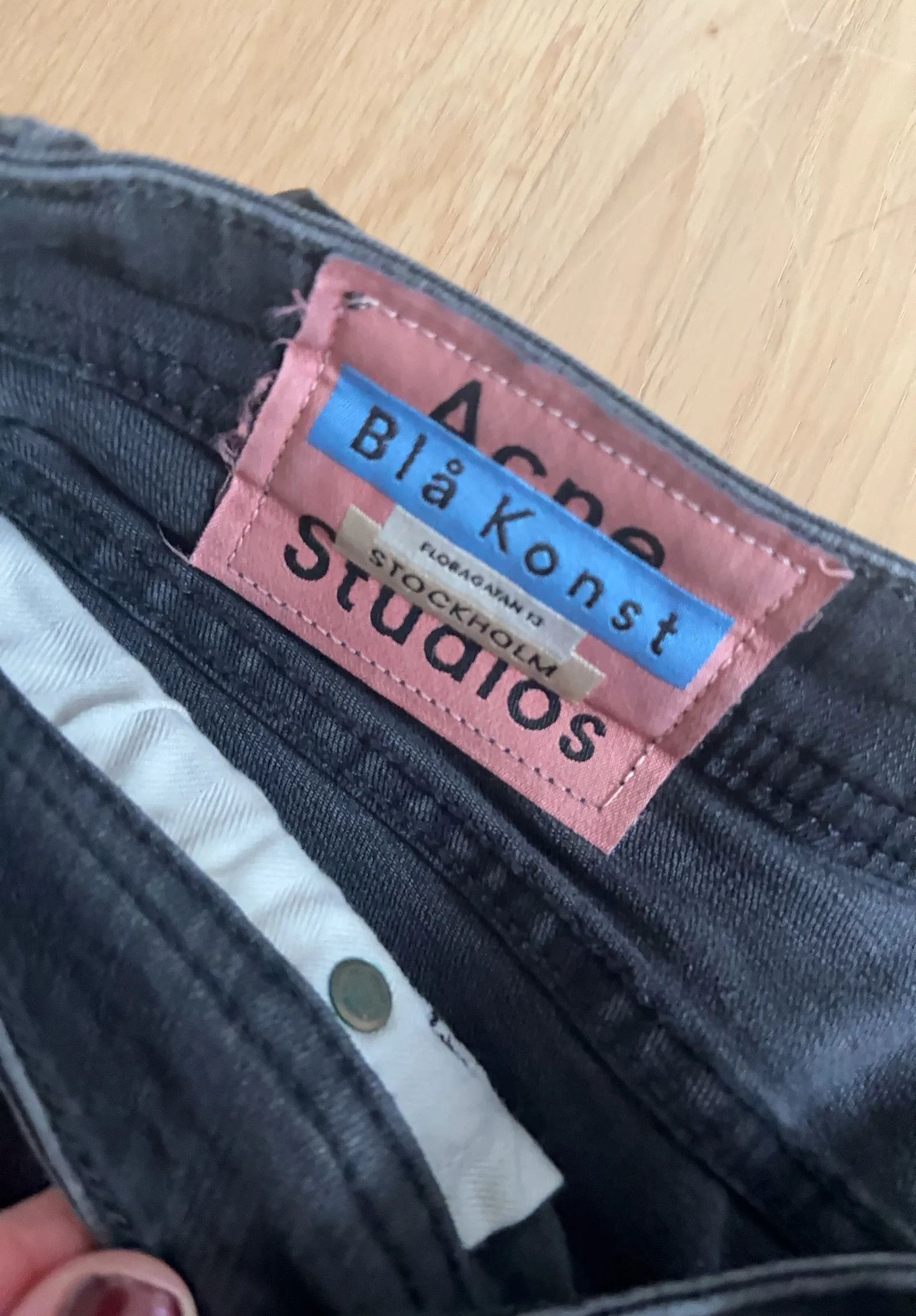 Acne Studios Acne Studios Climb Used Blk Jeans Size 27" / US 4 / IT 40 - 2 Thumbnail