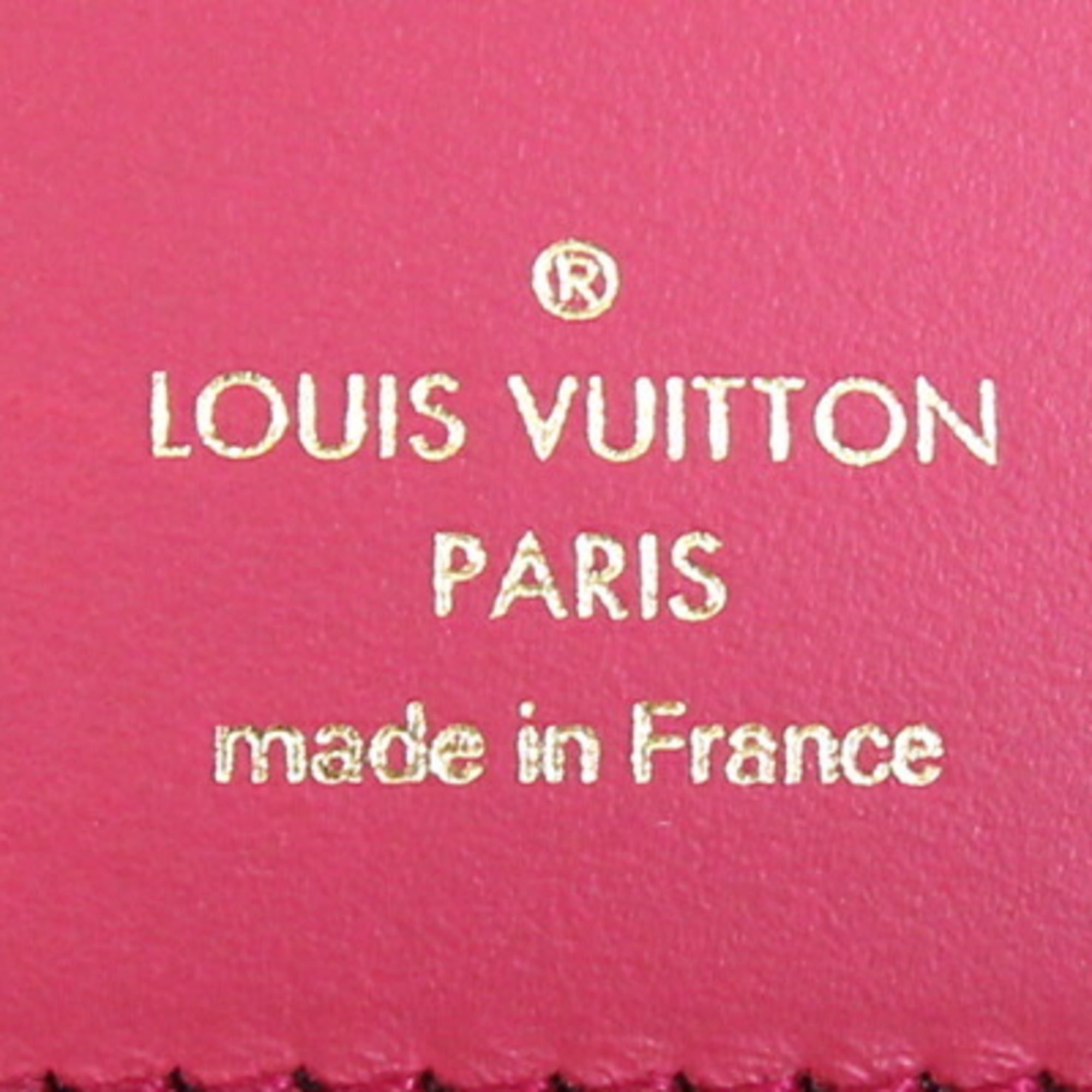 Louis Vuitton Louis Vuitton Portefeuille Capucines Compact Tri-fold Wallet M62157 in Noir and Hot Pink Taurillon Leather. LV Wallet, Two-Tone Design. Women's. LOUIS VUITTON Size ONE SIZE - 5 Thumbnail