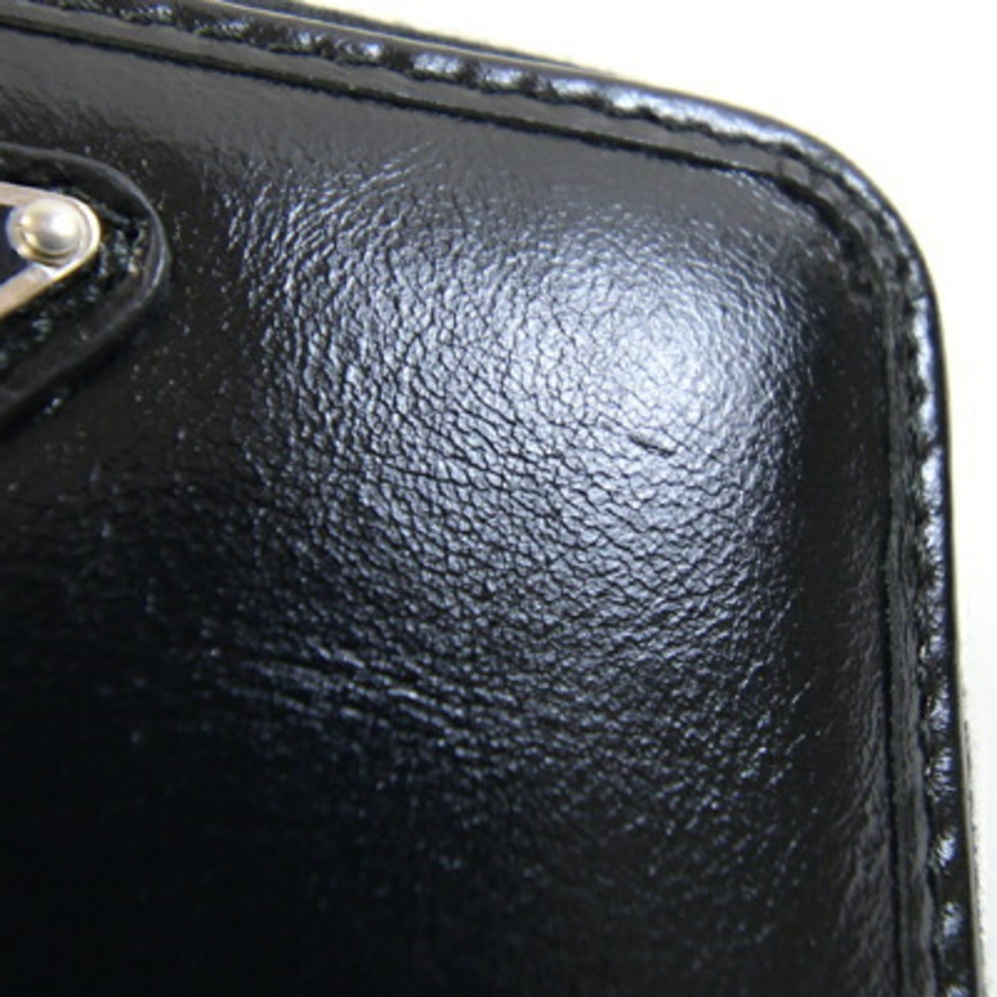 Prada Prada Coin Case 2MM003 Black Leather Purse Mini Wallet Compact for Men and Women Size ONE SIZE - 6 Thumbnail