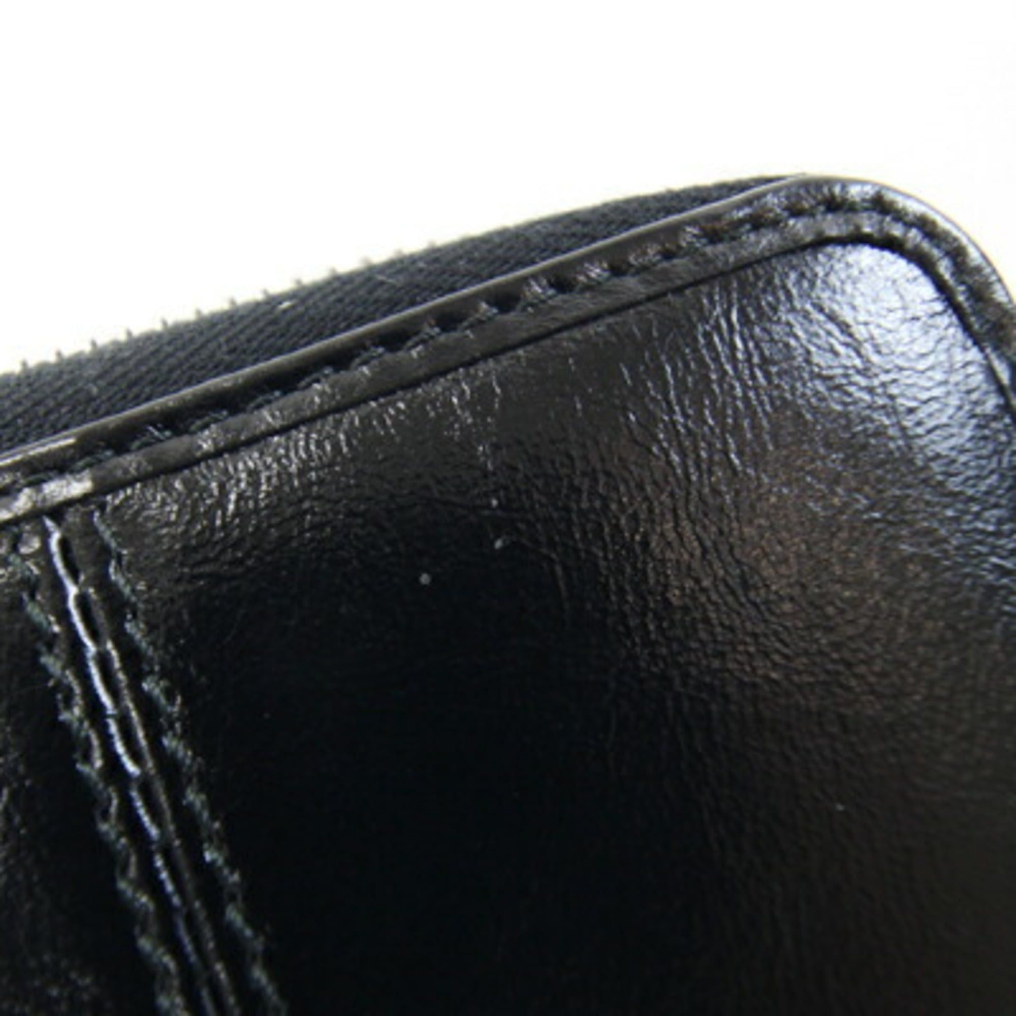 Prada Prada Coin Case 2MM003 Black Leather Purse Mini Wallet Compact for Men and Women Size ONE SIZE - 5 Thumbnail