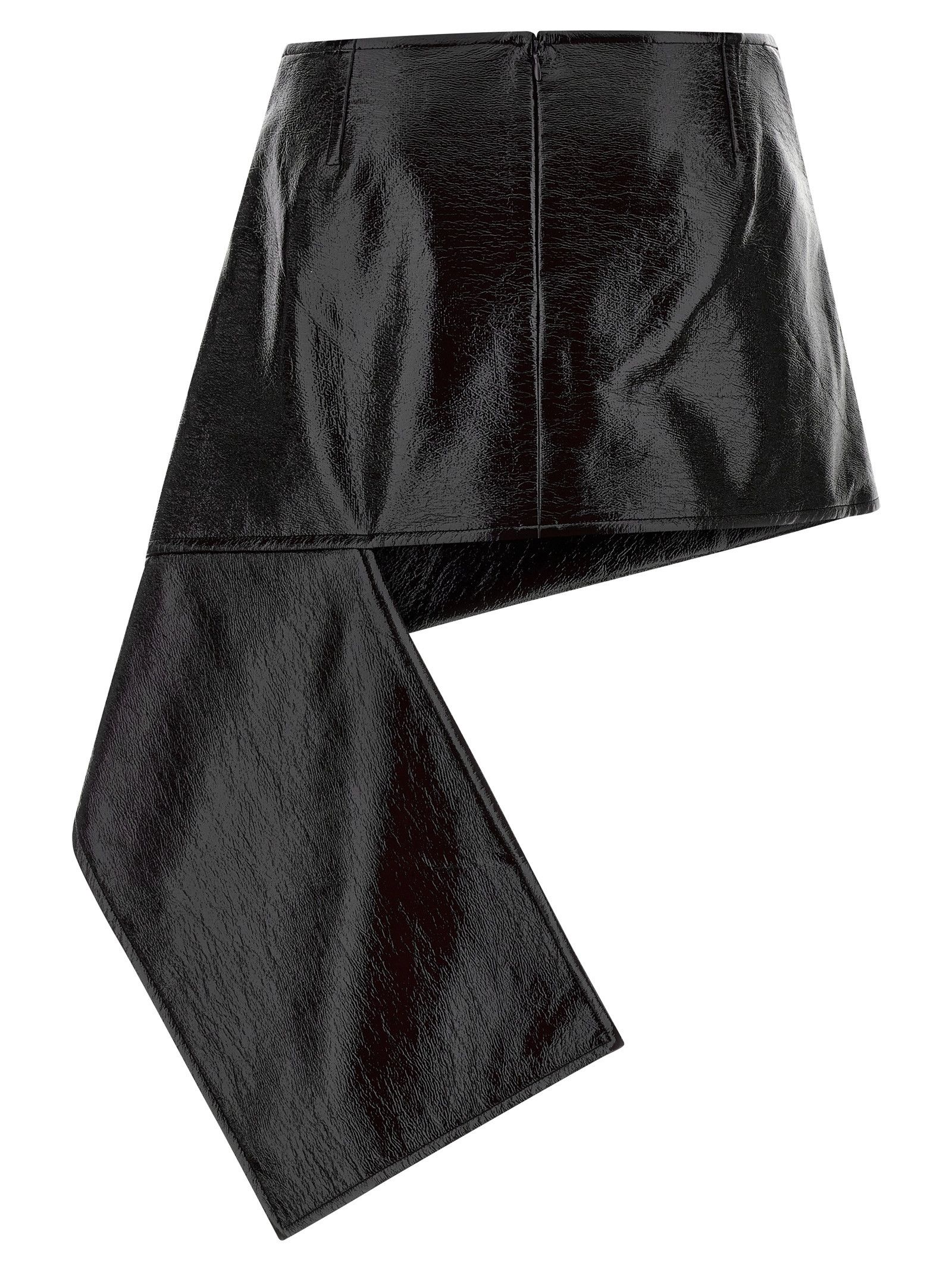 Courreges 'Fold Vinyl Mini' Skirt Size 26" / US 2 / IT 38 - 2 Thumbnail