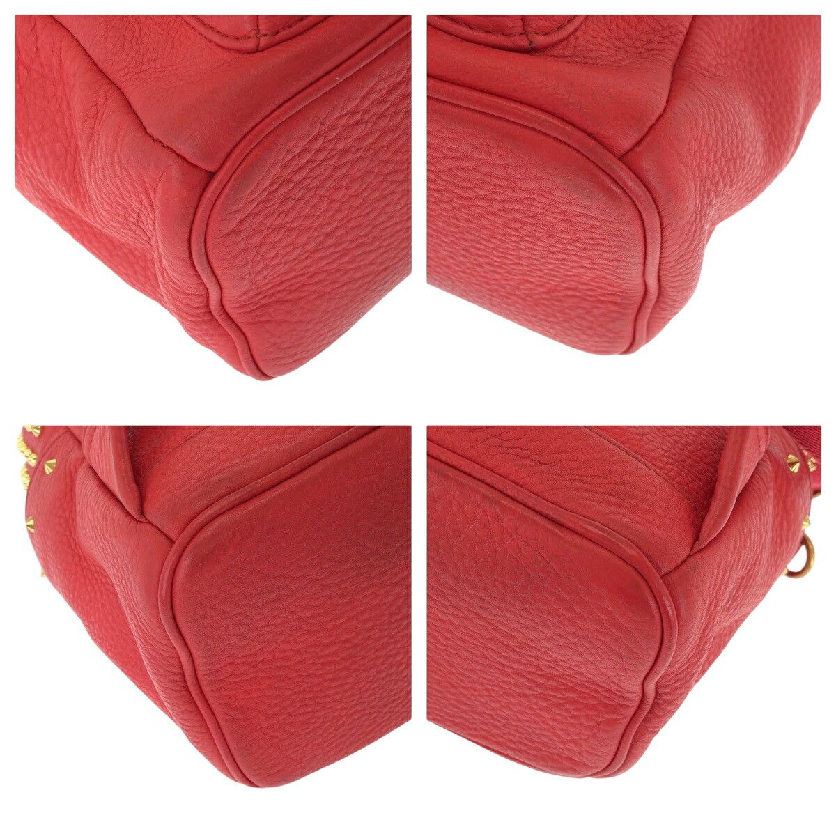 MCM MCM MCM Studs Leather Backpack Leather Backpack DUTY FREE for USA Size ONE SIZE - 3 Thumbnail
