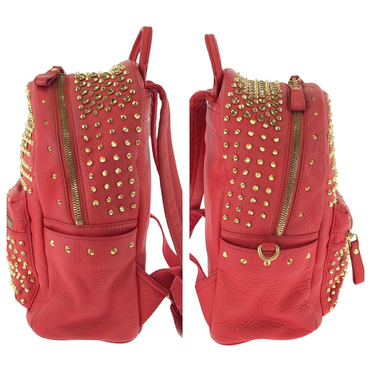 MCM MCM MCM Studs Leather Backpack Leather Backpack DUTY FREE for USA Size ONE SIZE - 8 Thumbnail