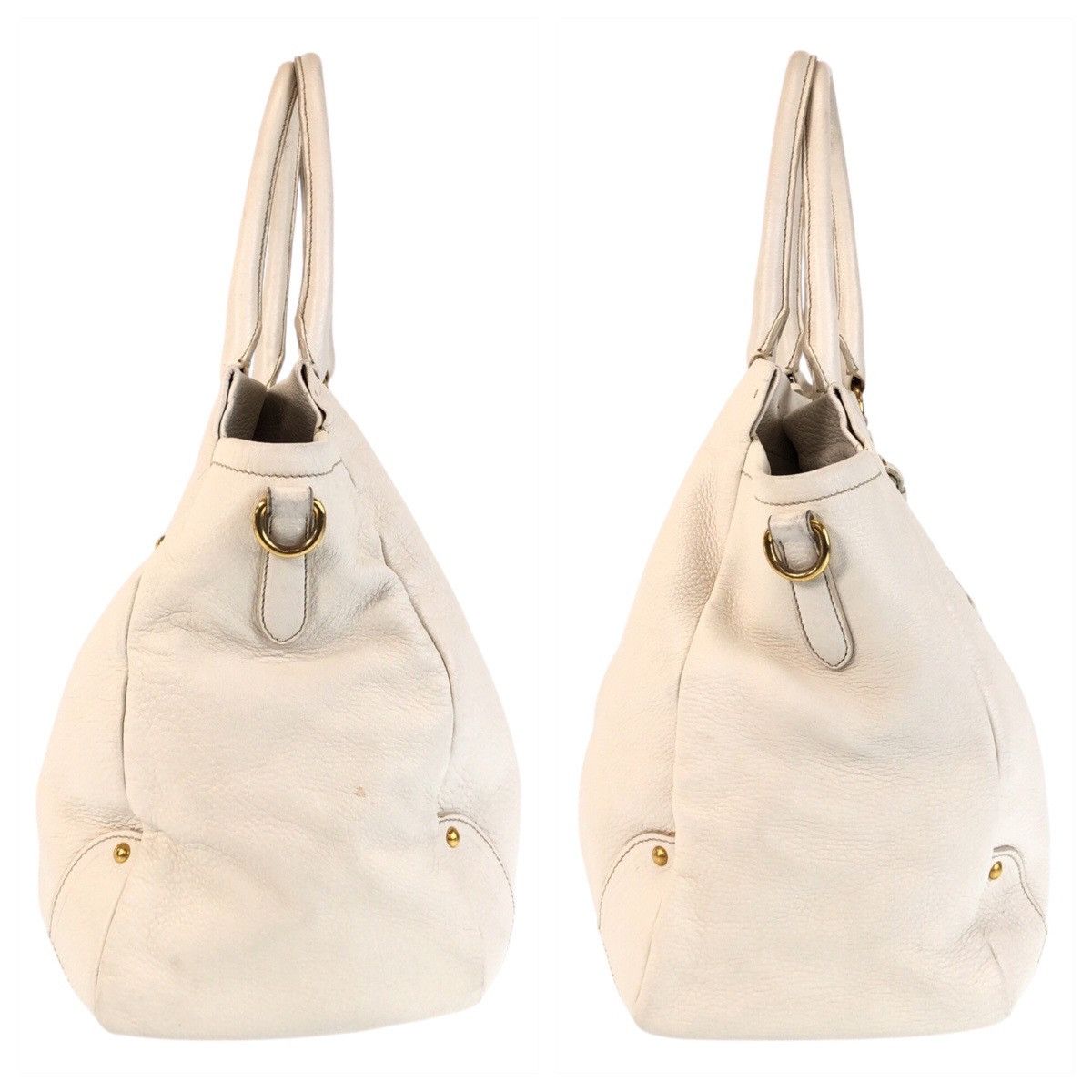 Prada Prada Prada Vitello Daino 2way Bag Leather Shoulder Bag DUTY FREE for USA Size ONE SIZE - 8 Thumbnail