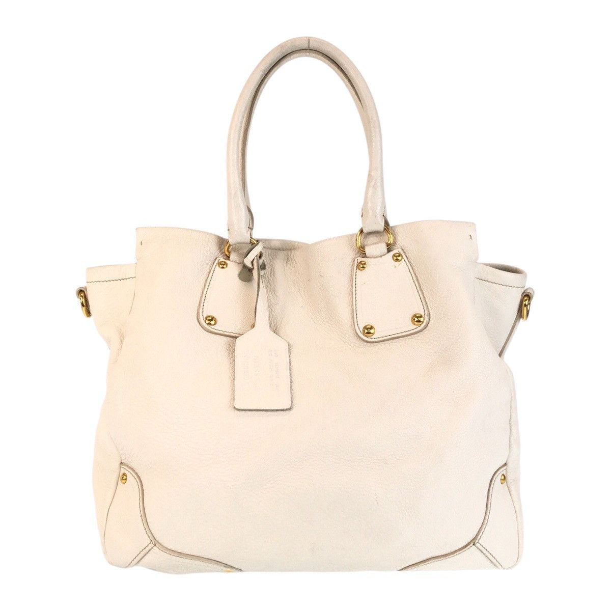 Prada Prada Prada Vitello Daino 2way Bag Leather Shoulder Bag DUTY FREE for USA Size ONE SIZE - 2 Thumbnail