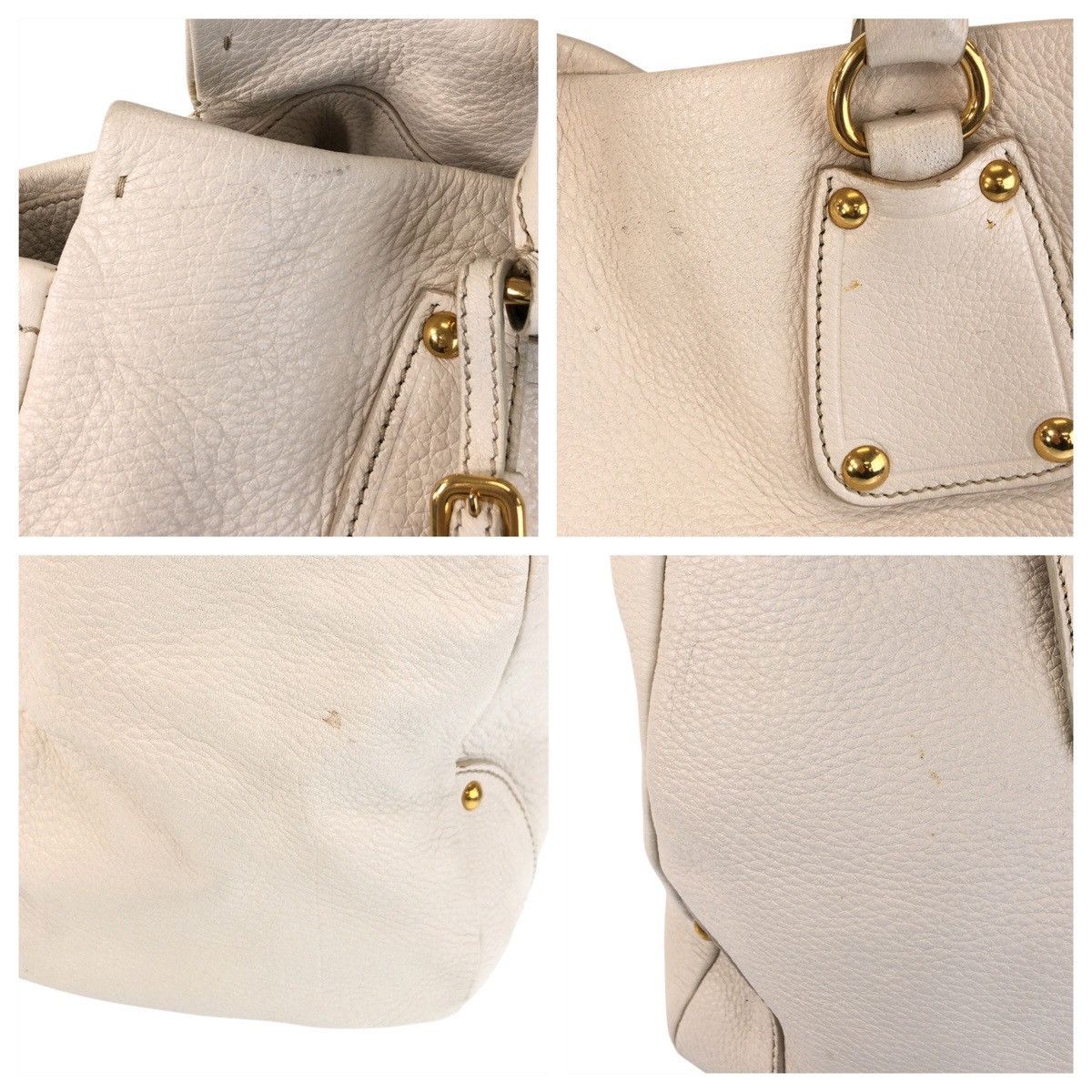 Prada Prada Prada Vitello Daino 2way Bag Leather Shoulder Bag DUTY FREE for USA Size ONE SIZE - 6 Thumbnail