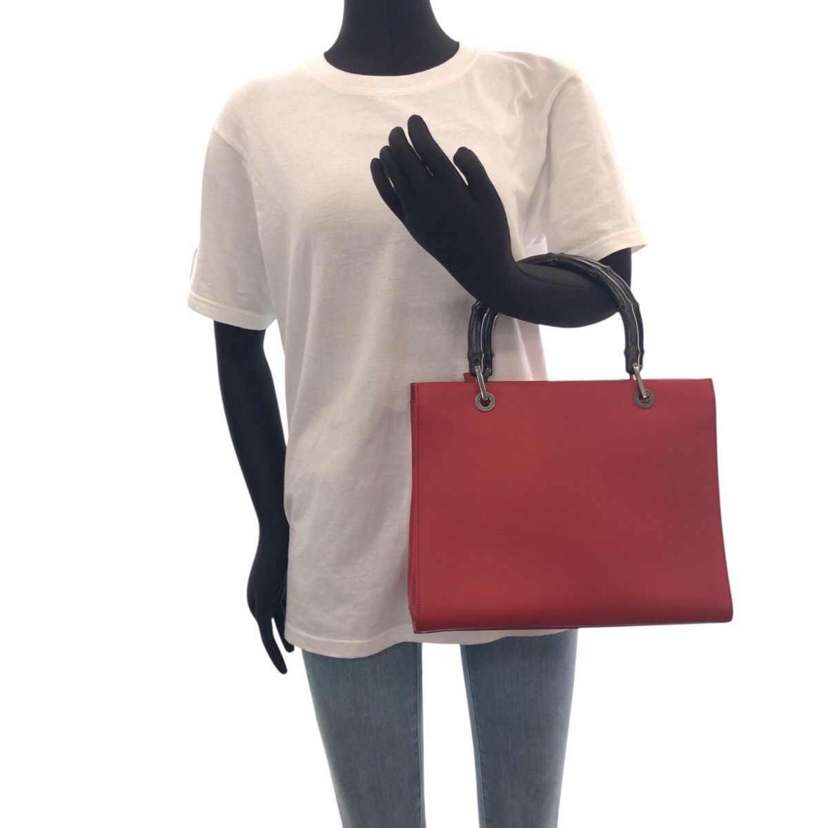 Gucci Gucci Gucci Bamboo Leather 2way Bag Leather Shoulder Bag 012 1016 DUTY FREE for USA Size ONE SIZE - 7 Thumbnail