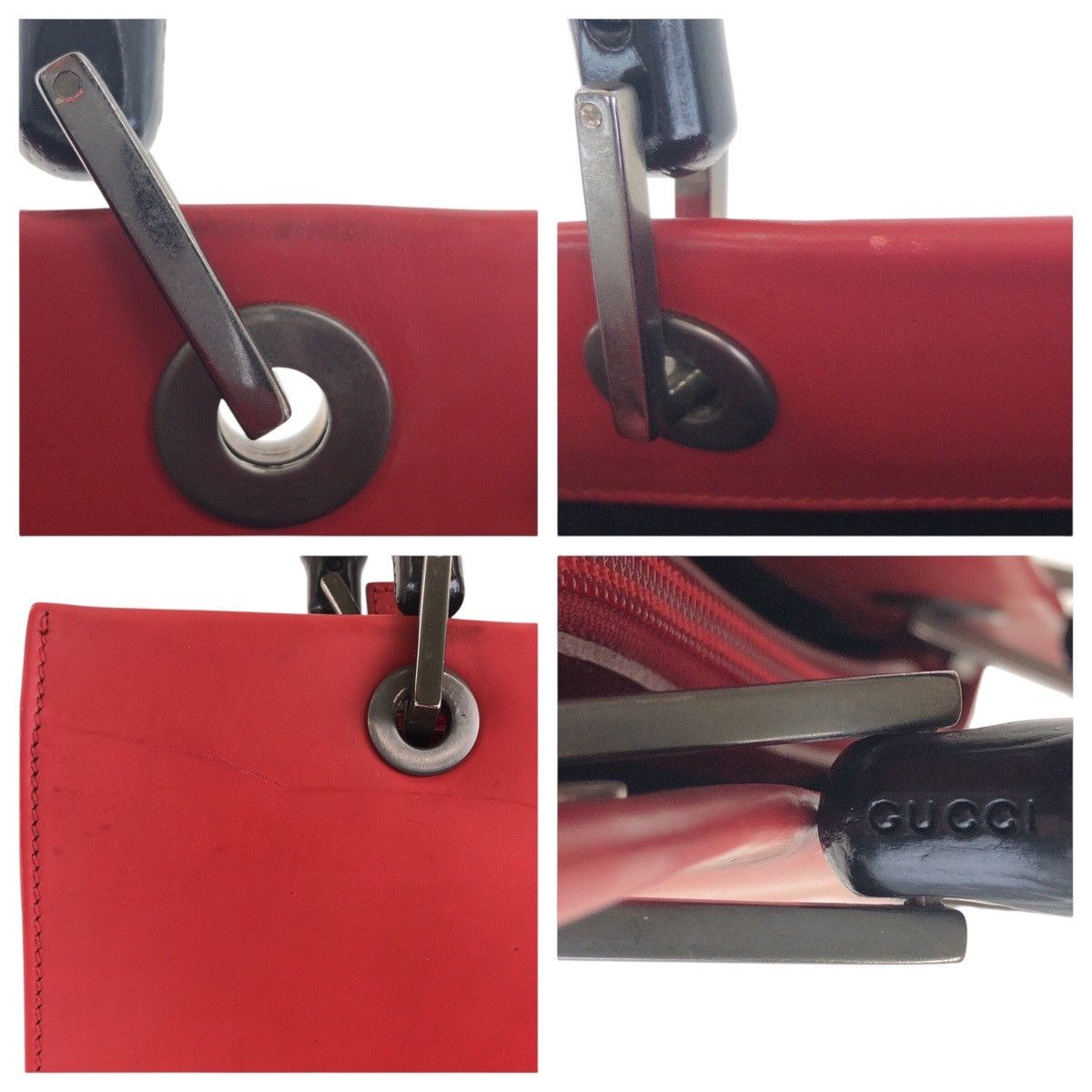 Gucci Gucci Gucci Bamboo Leather 2way Bag Leather Shoulder Bag 012 1016 DUTY FREE for USA Size ONE SIZE - 5 Thumbnail