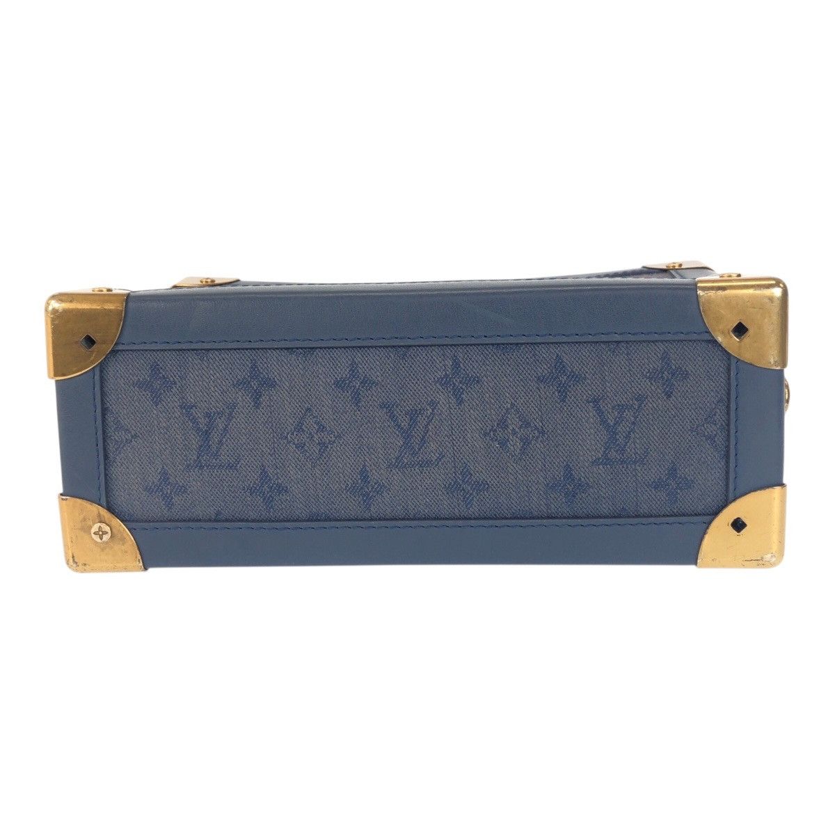 Louis Vuitton Louis Vuitton Louis Vuitton Soft Trunk Monogram Denim Shoulder Bag Textile Shoulder Bag M44723 DUTY FREE for USA Size ONE SIZE - 10 Thumbnail