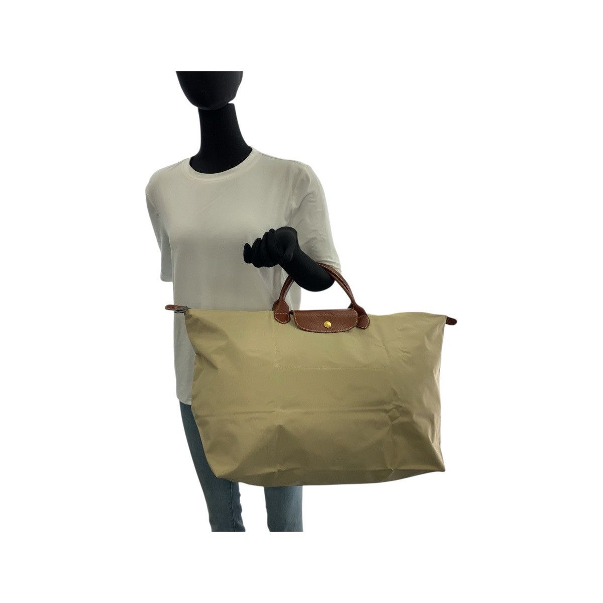 Longchamp Longchamp Longchamp Le Pliage Nylon Leather Tote Bag Textile Tote Bag L1625089P71 DUTY FREE for USA Size ONE SIZE - 7 Thumbnail