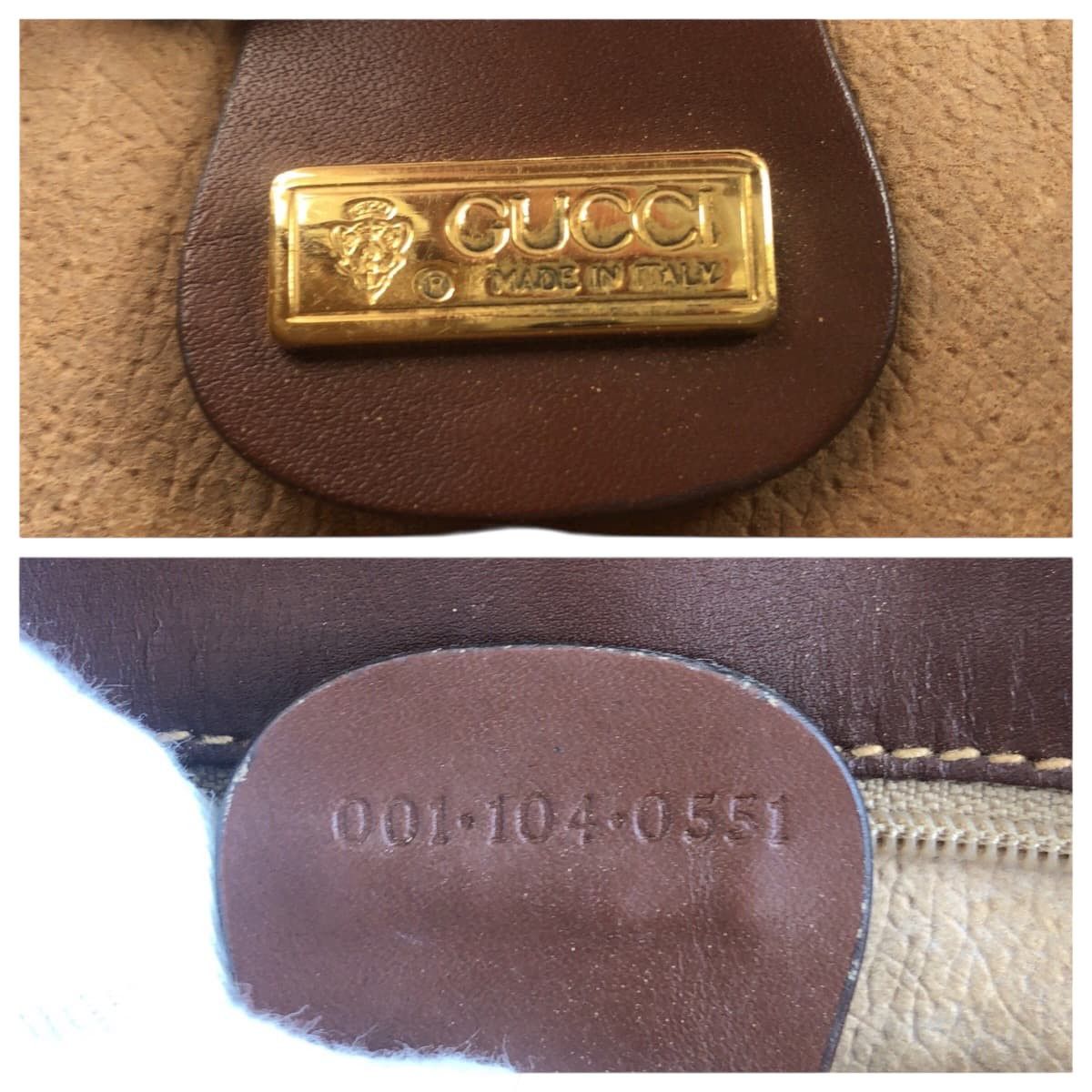 Gucci Gucci Gucci Sherry Line Leather Shoulder Bag Leather Shoulder Bag 001 103 0551 DUTY FREE for USA Size ONE SIZE - 4 Thumbnail
